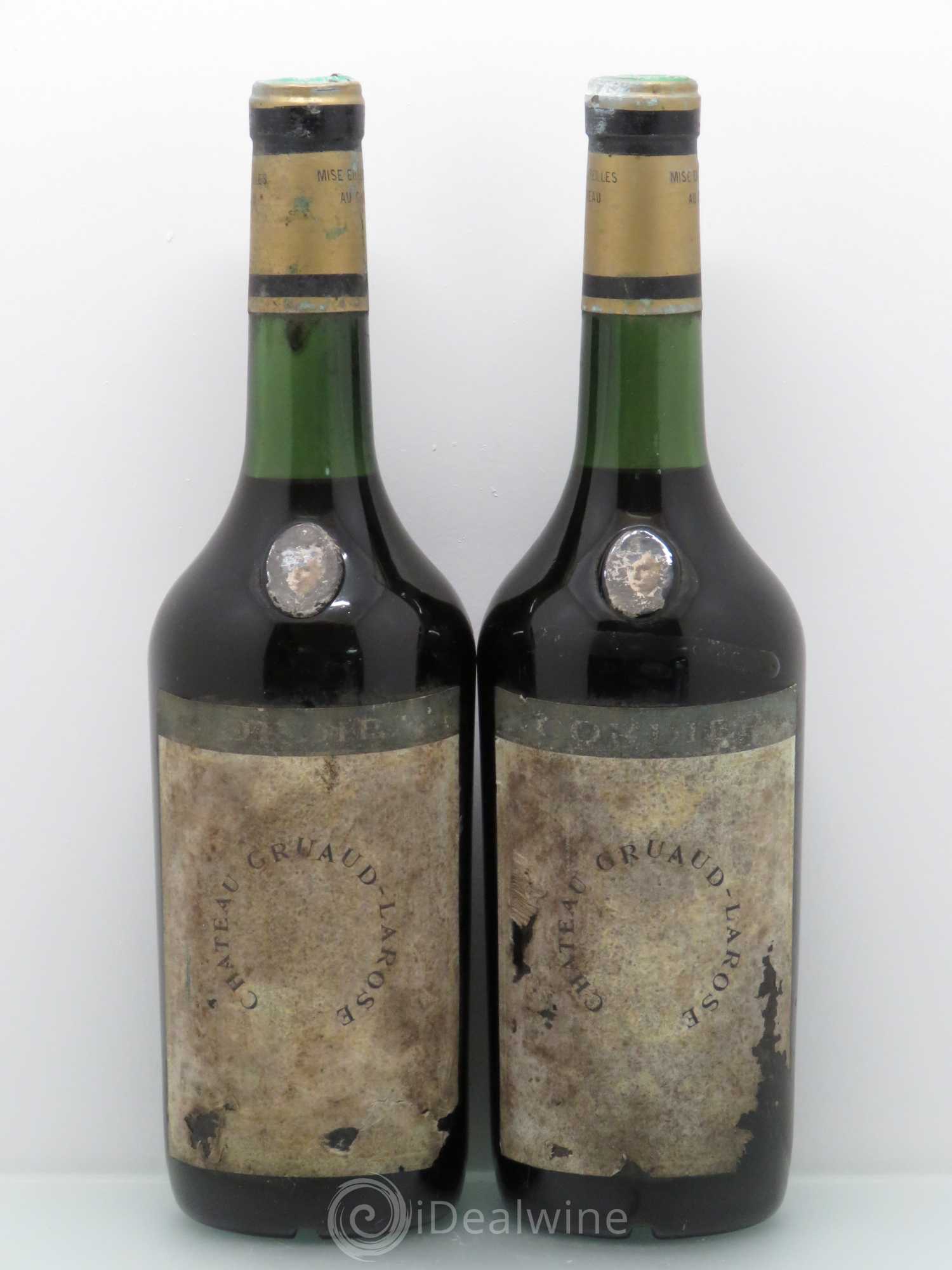 Château Gruaud Larose 2ème Grand Cru Classé 1964 - Lot de 2 bouteilles - 0