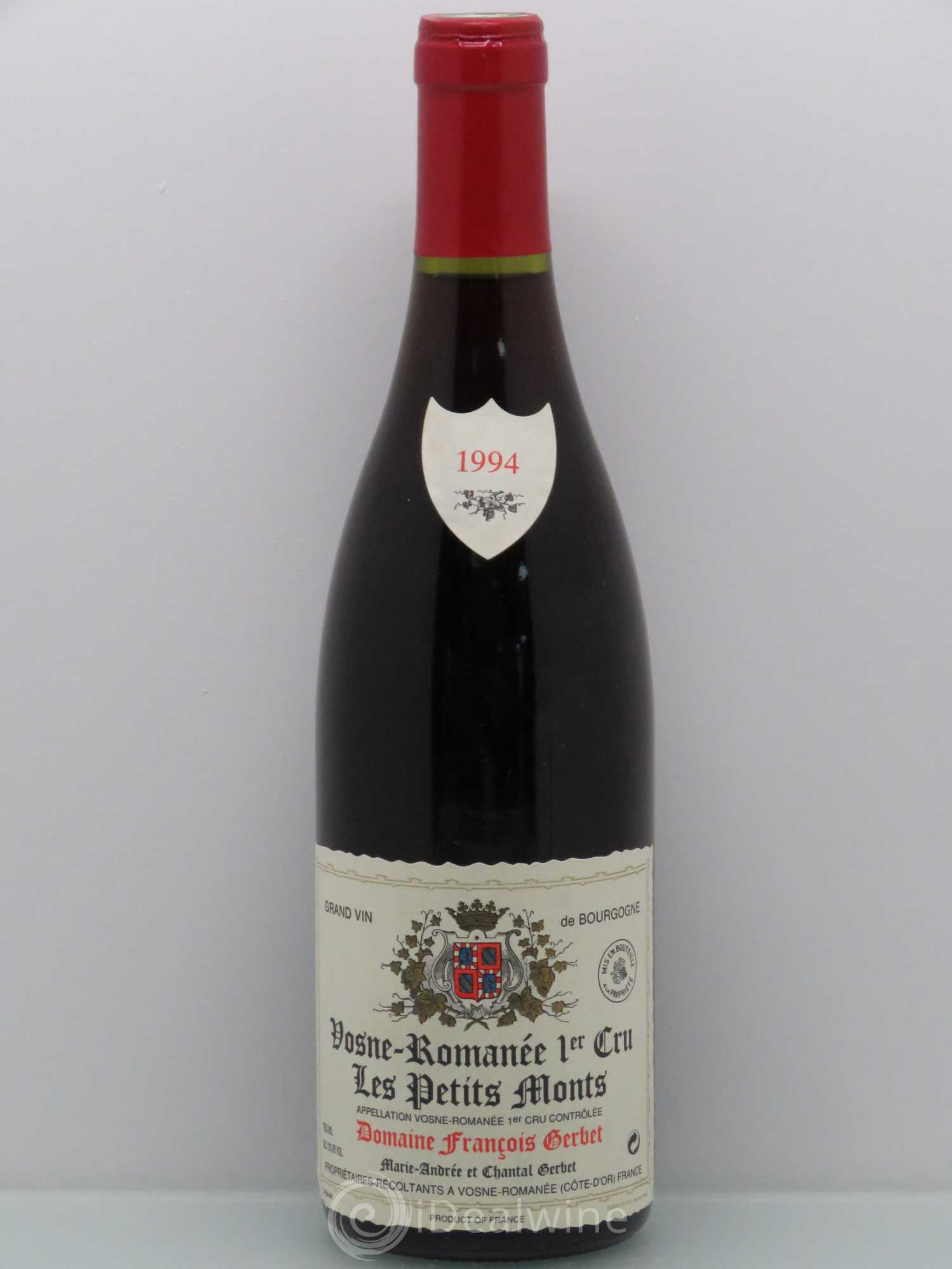 Vosne-Romanée 1er Cru 1994 - Lot de 1 bouteille - 0