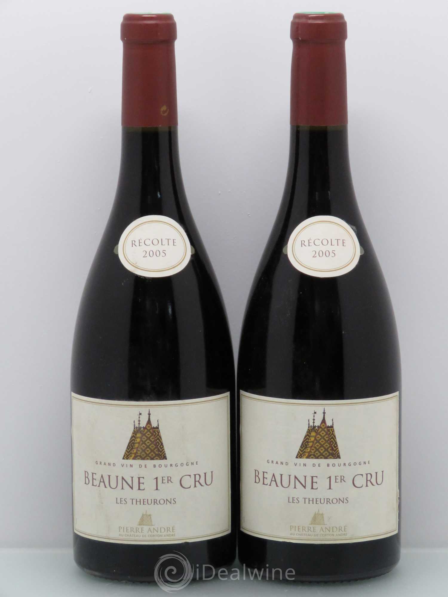 Beaune 1er Cru Les Theurons Pierre Andre 2005 - Posten von 5 Flaschen - 2