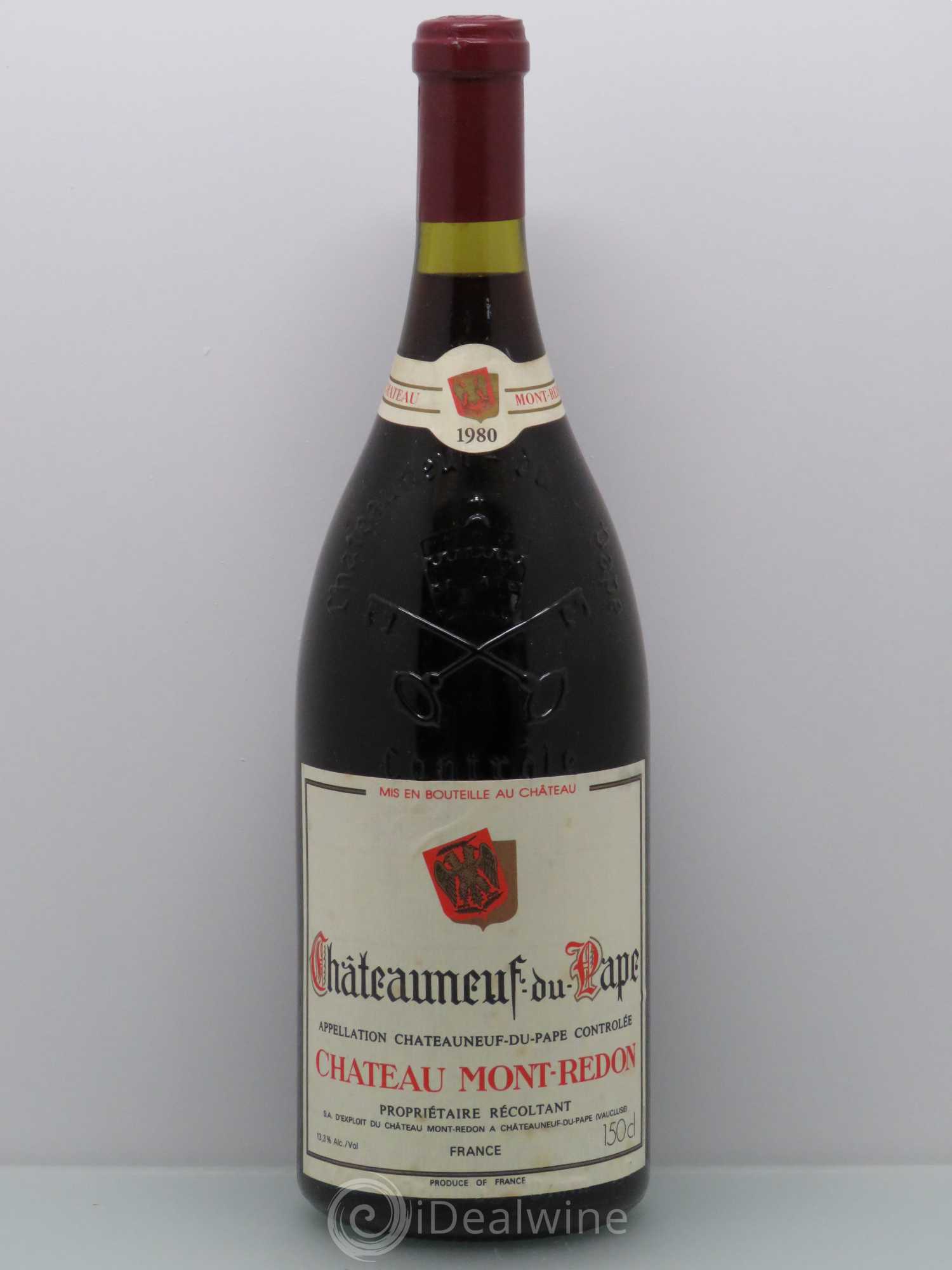 Châteauneuf-du-Pape Château Mont-Redon Famille Abeille-Fabre 1980 - Lot de 1 magnum - 0