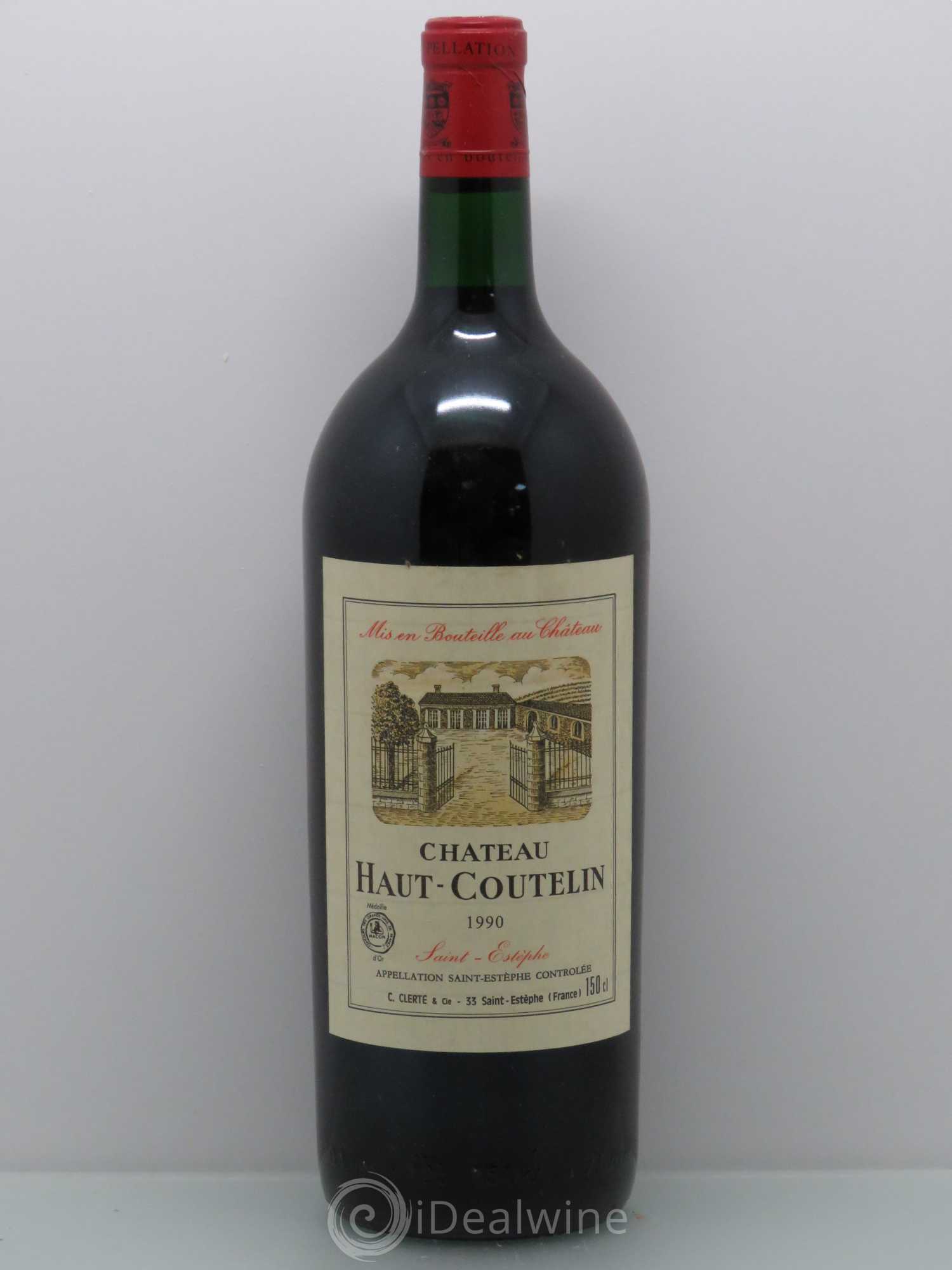 Saint-Estèphe Haut Coutelin 1990 - Posten von 1 Magnum - 0