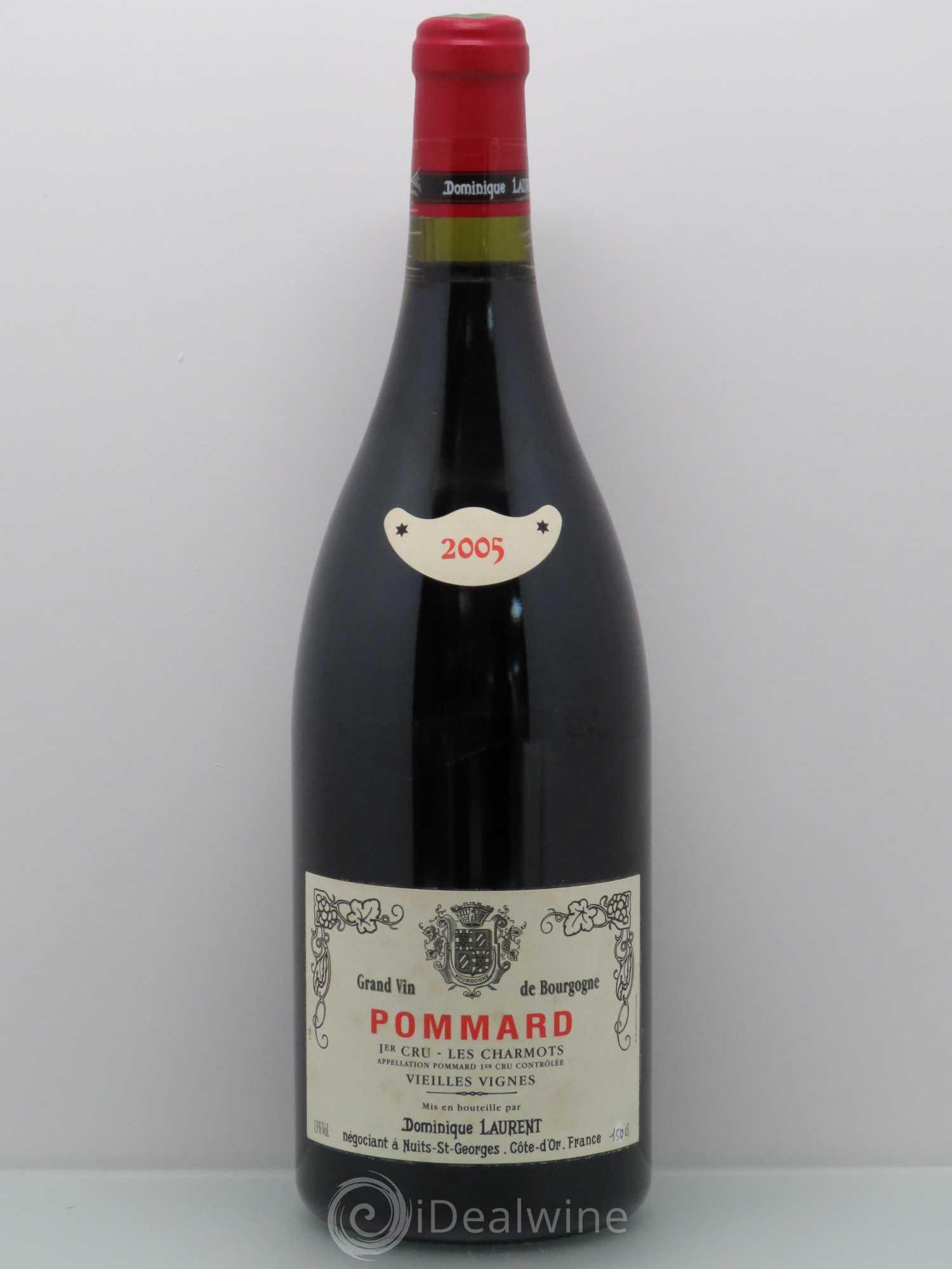 Pommard 1er Cru Les Charmots Dominique Laurent 2005 - Posten von 1 Magnum - 0