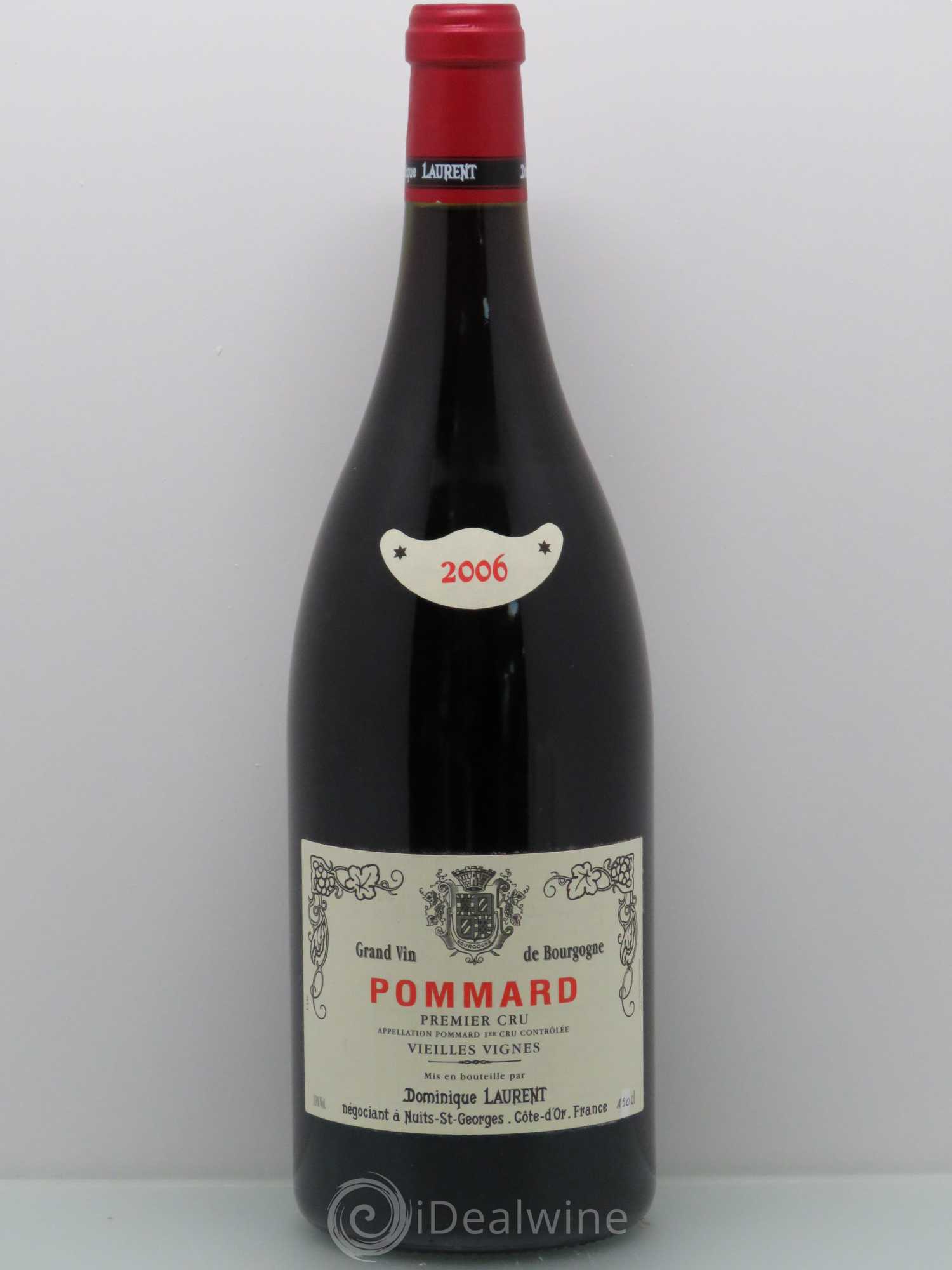 Pommard 1er Cru Vieilles vignes Dominique Laurent 2006 - Lot de 1 magnum - 0