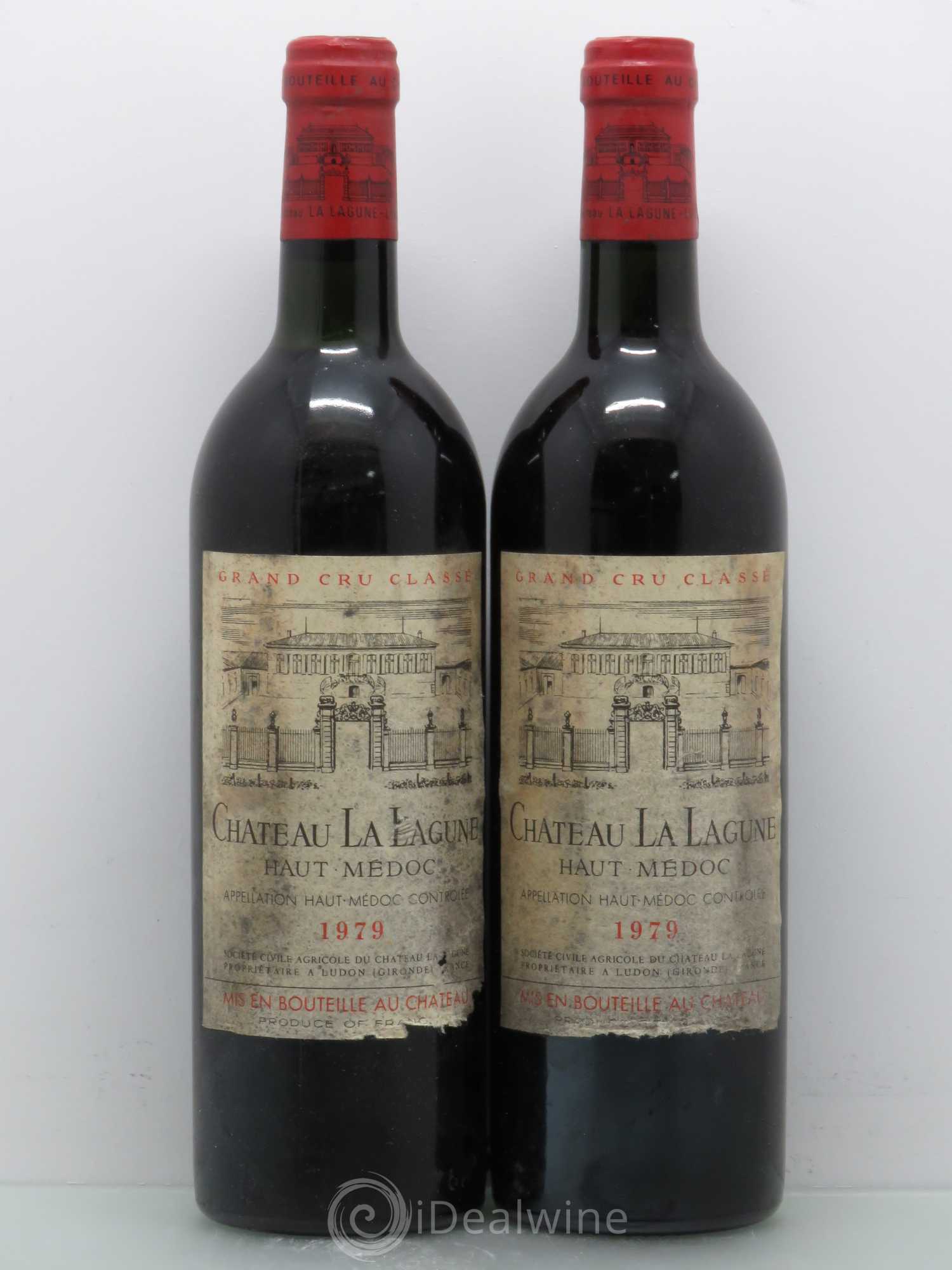 Château la Lagune 3ème Grand Cru Classé 1979 - Lot de 2 bouteilles - 0