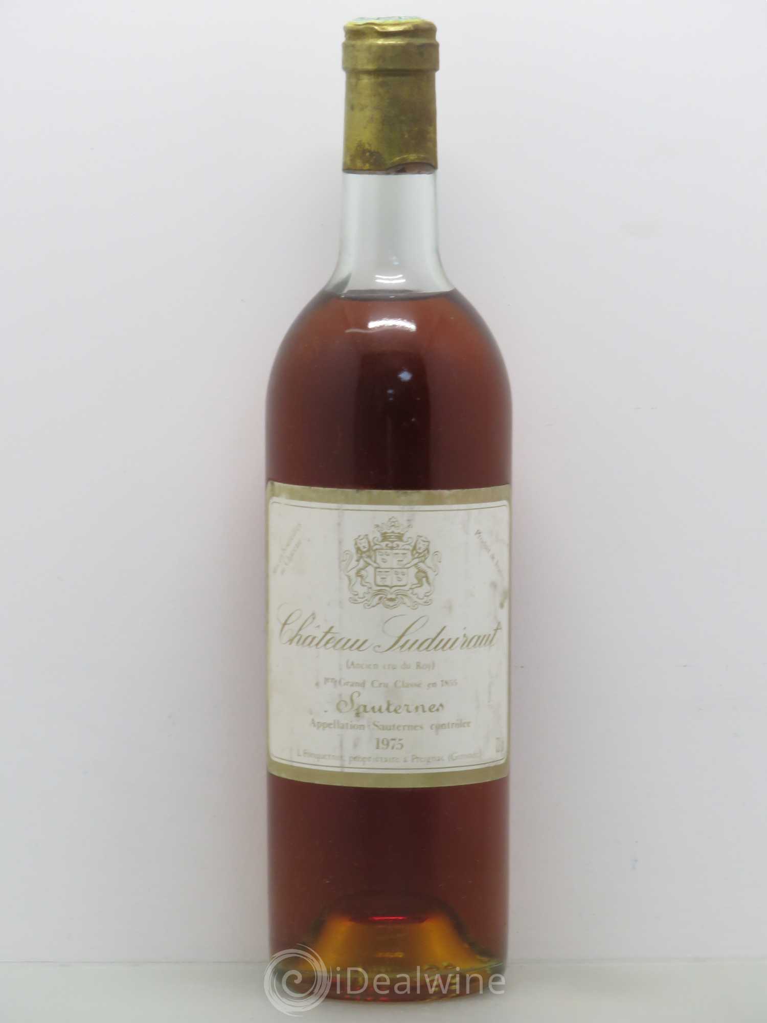 Château Suduiraut 1er Grand Cru Classé 1975 - Lotto di 1 bottiglia - 0