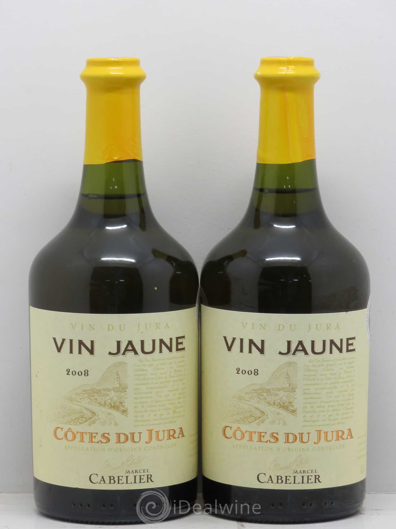 Arbois Vin Jaune Cabelier 2008 - Lot de 2 bouteilles - 0