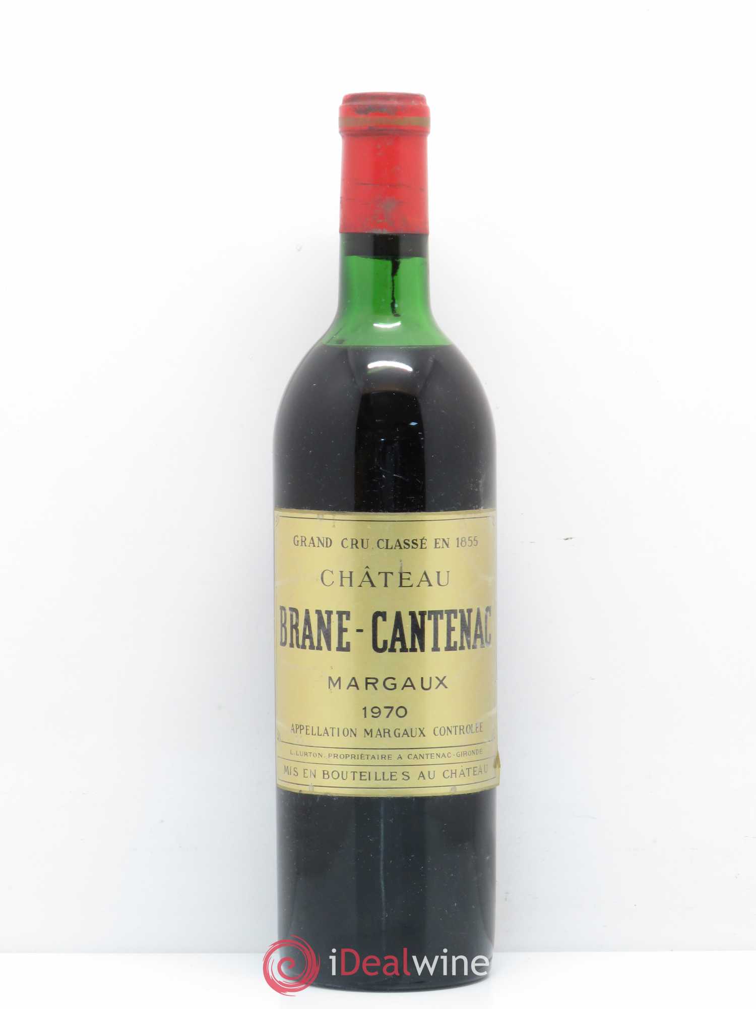 Château Brane Cantenac 2ème Grand Cru Classé 1970 - Lot de 1 bouteille - 0