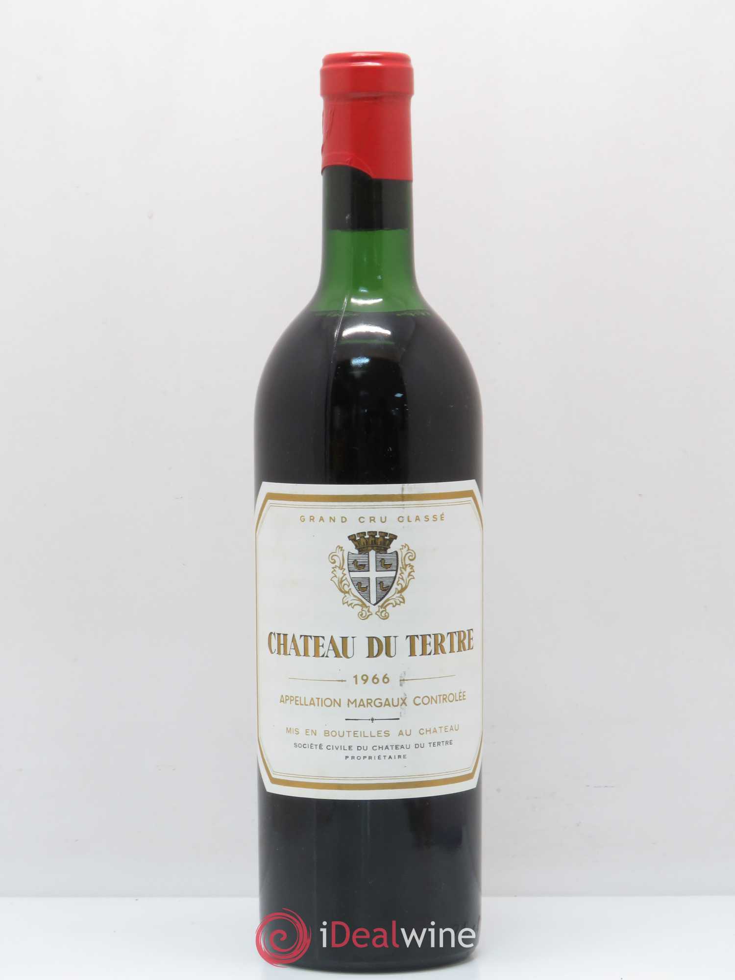 Château du Tertre 5ème Grand Cru Classé 1966 - Lot de 1 bouteille - 0