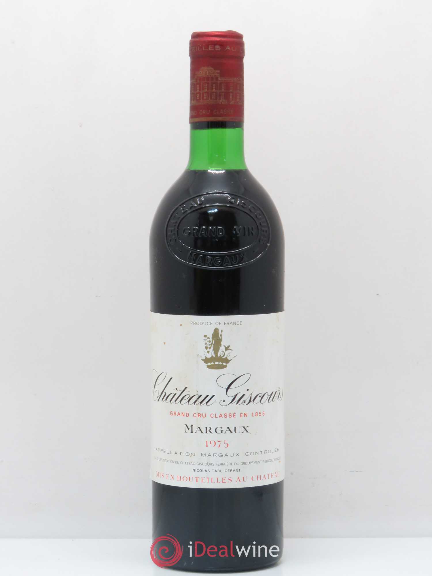 Château Giscours 3ème Grand Cru Classé 1975 - Lot de 1 bouteille - 0