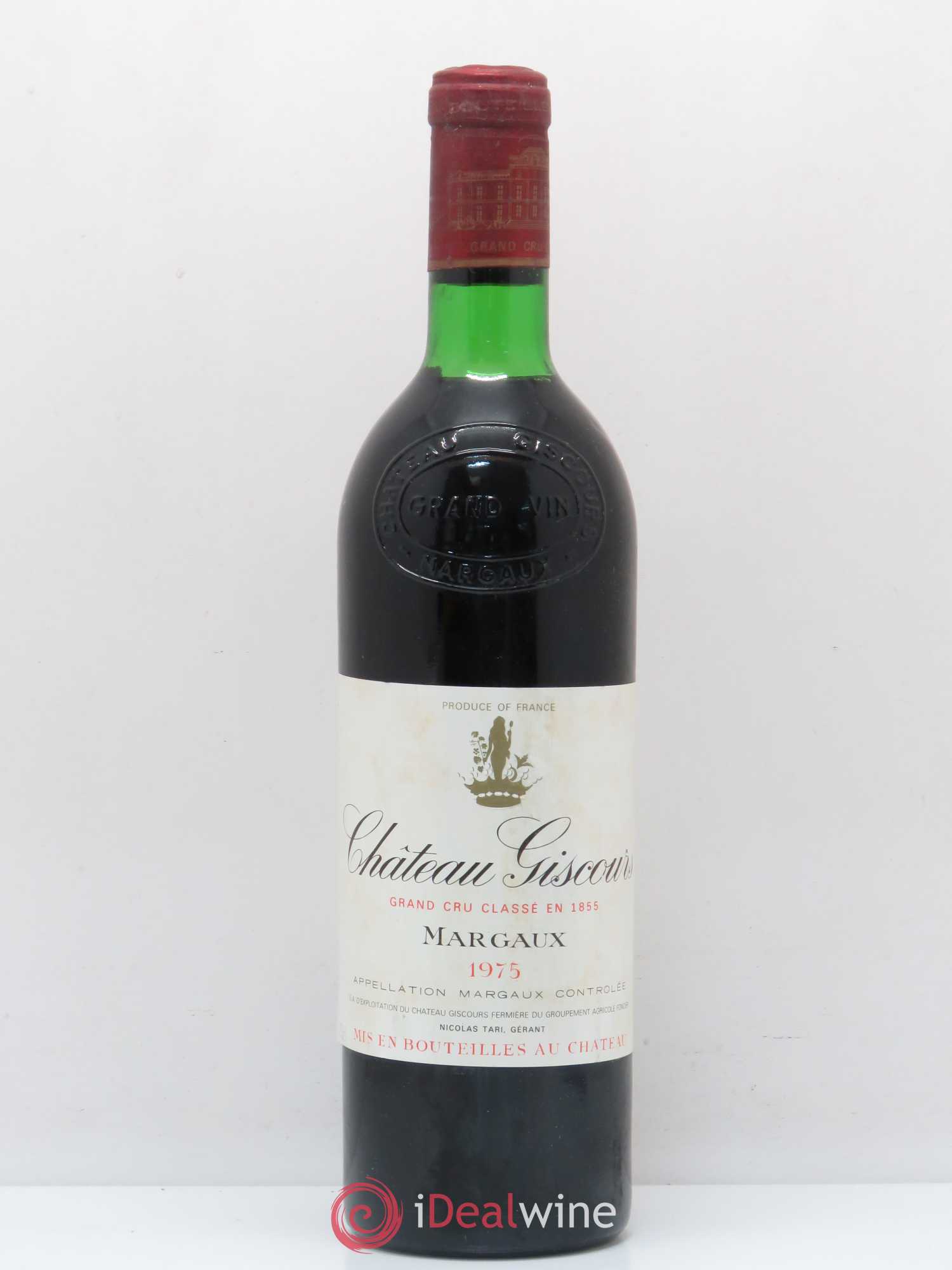 Château Giscours 3ème Grand Cru Classé 1975 - Lot de 1 bouteille - 0