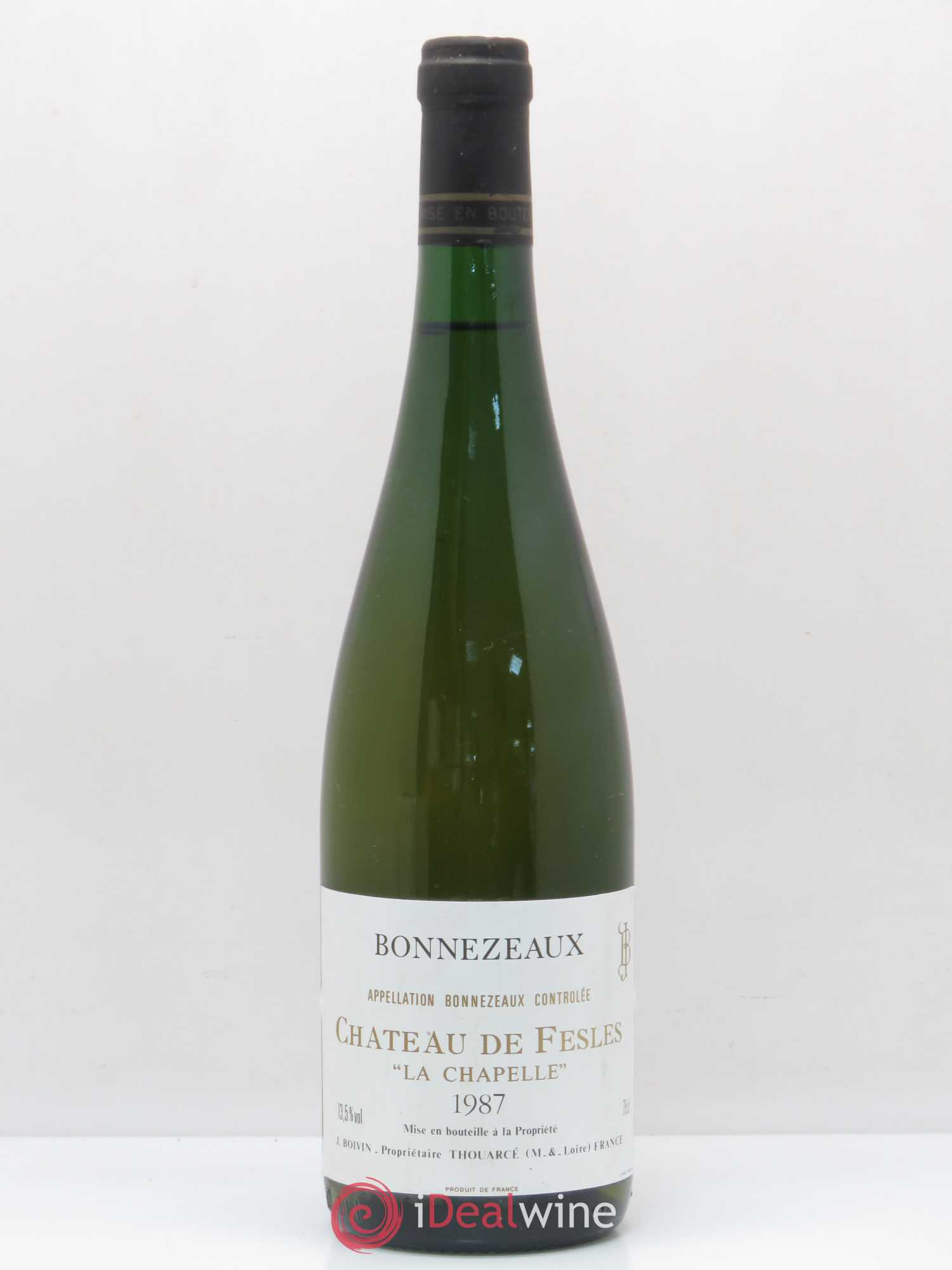 Bonnezeaux Château de Fesles La Chapelle 1987 - Lotto di 1 bottiglia - 0