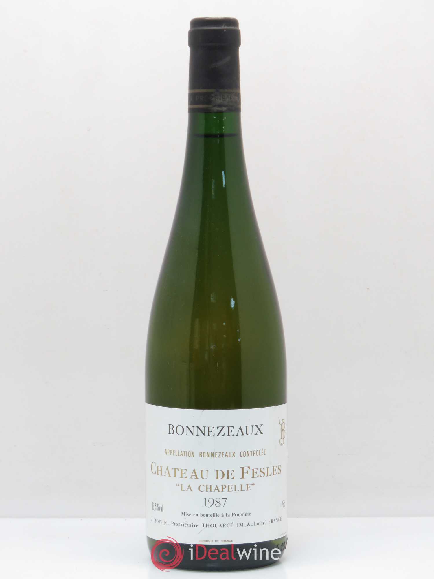 Bonnezeaux Château de Fesles La Chapelle 1987 - Lotto di 1 bottiglia - 0