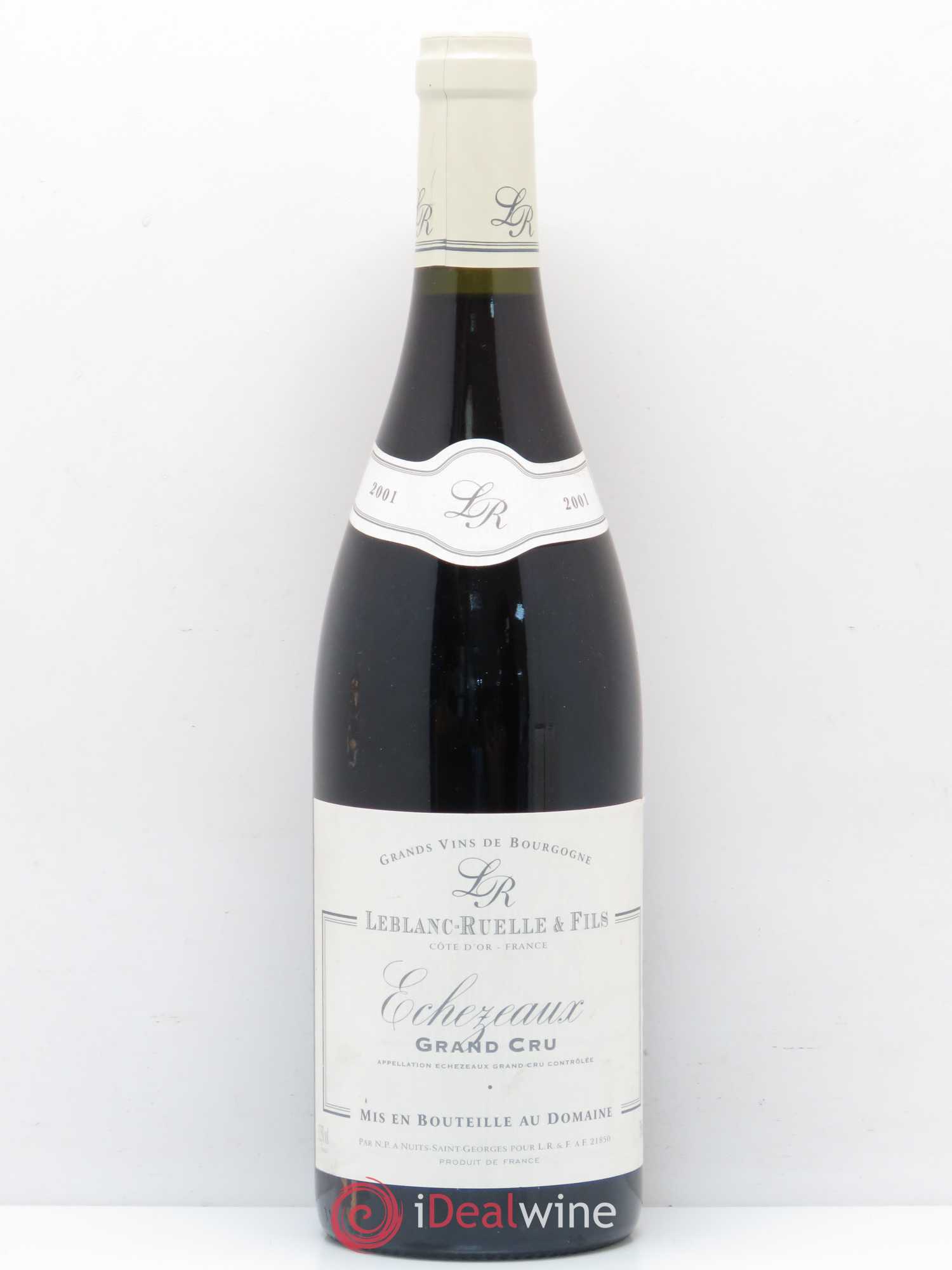 Echezeaux Grand Cru Domaine Leblanc Ruelle et Fils 2001 - Lot de 1 bouteille - 0