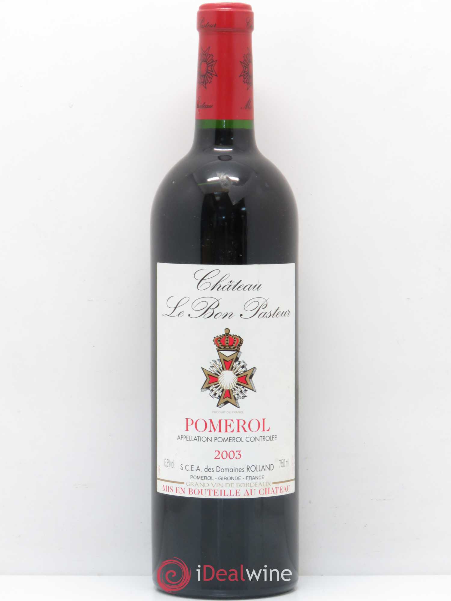 Château le Bon Pasteur 2003 - Lot de 1 bouteille - 0