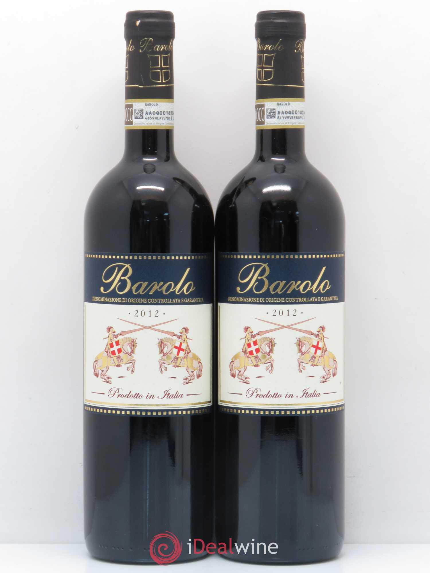 Barolo Faletto 2012 - Lot de 2 bouteilles - 0