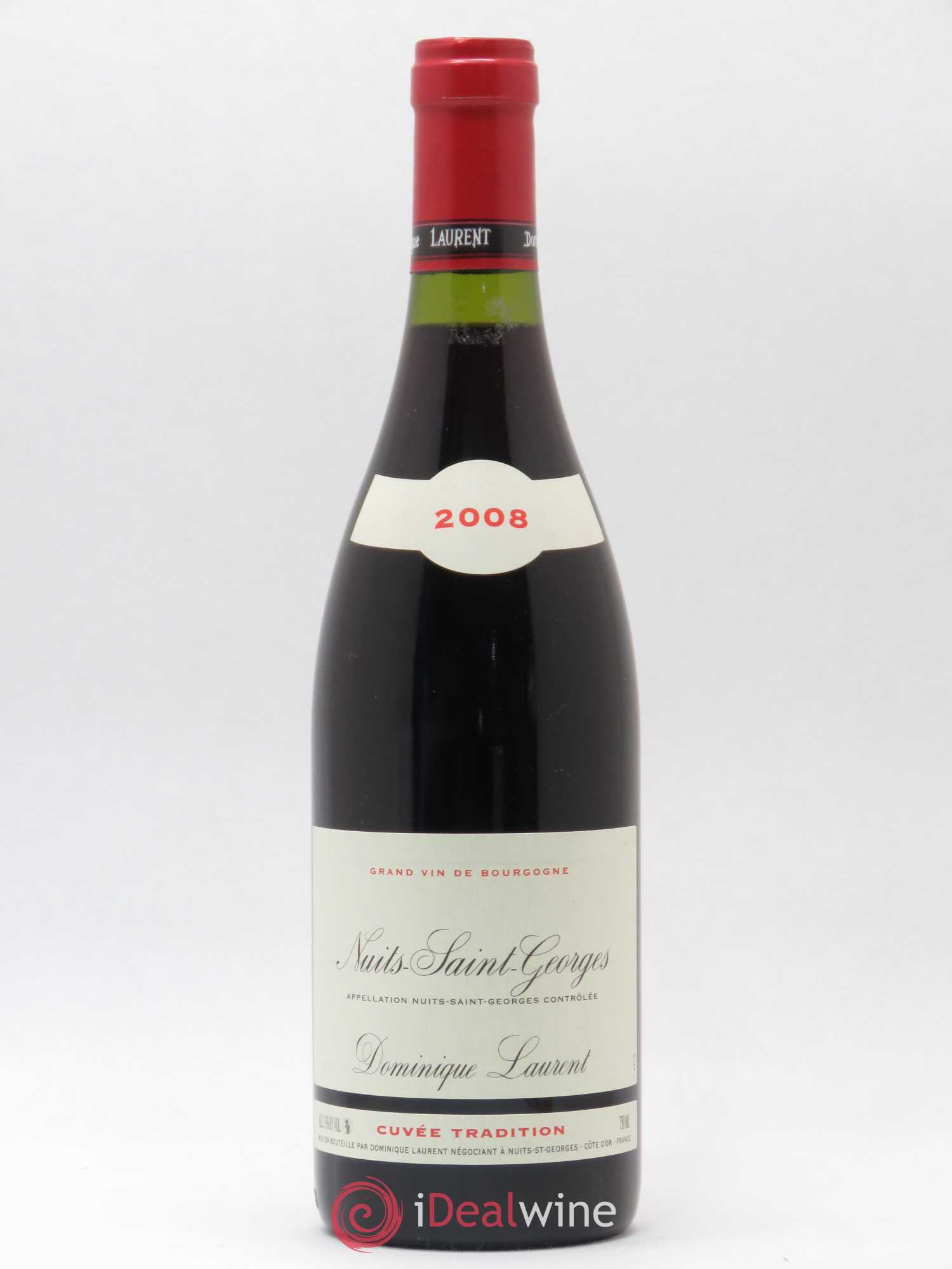 Nuits-Saint-Georges Dominique Laurent 2008 - Lot de 1 bouteille - 0