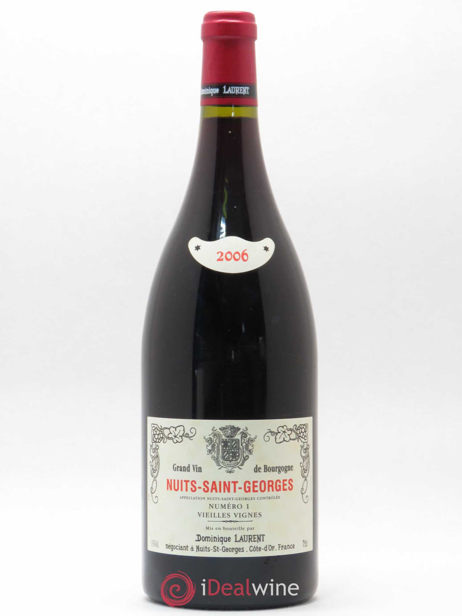 Nuits-Saint-Georges Vieilles Vignes Dominique Laurent Numéro 1 2006 - Lot de 1 magnum - 0