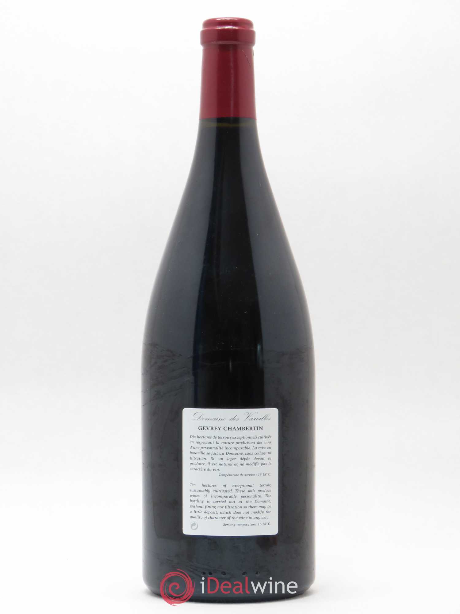 Charmes-Chambertin Grand Cru Varoilles (Domaine des) 2013 - Lot de 1 magnum - 1