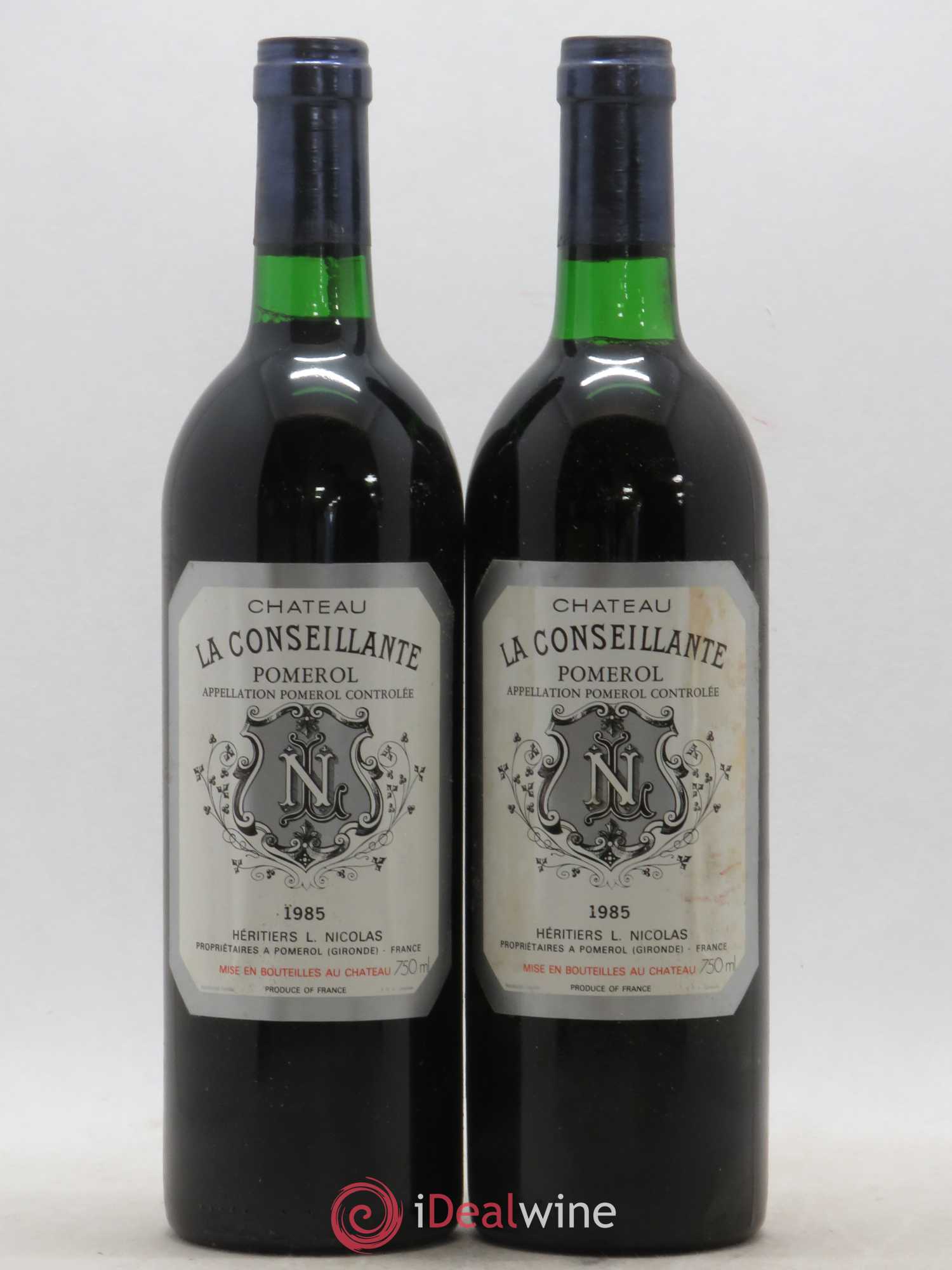 Château la Conseillante 1985 - Lot de 2 bouteilles - 0