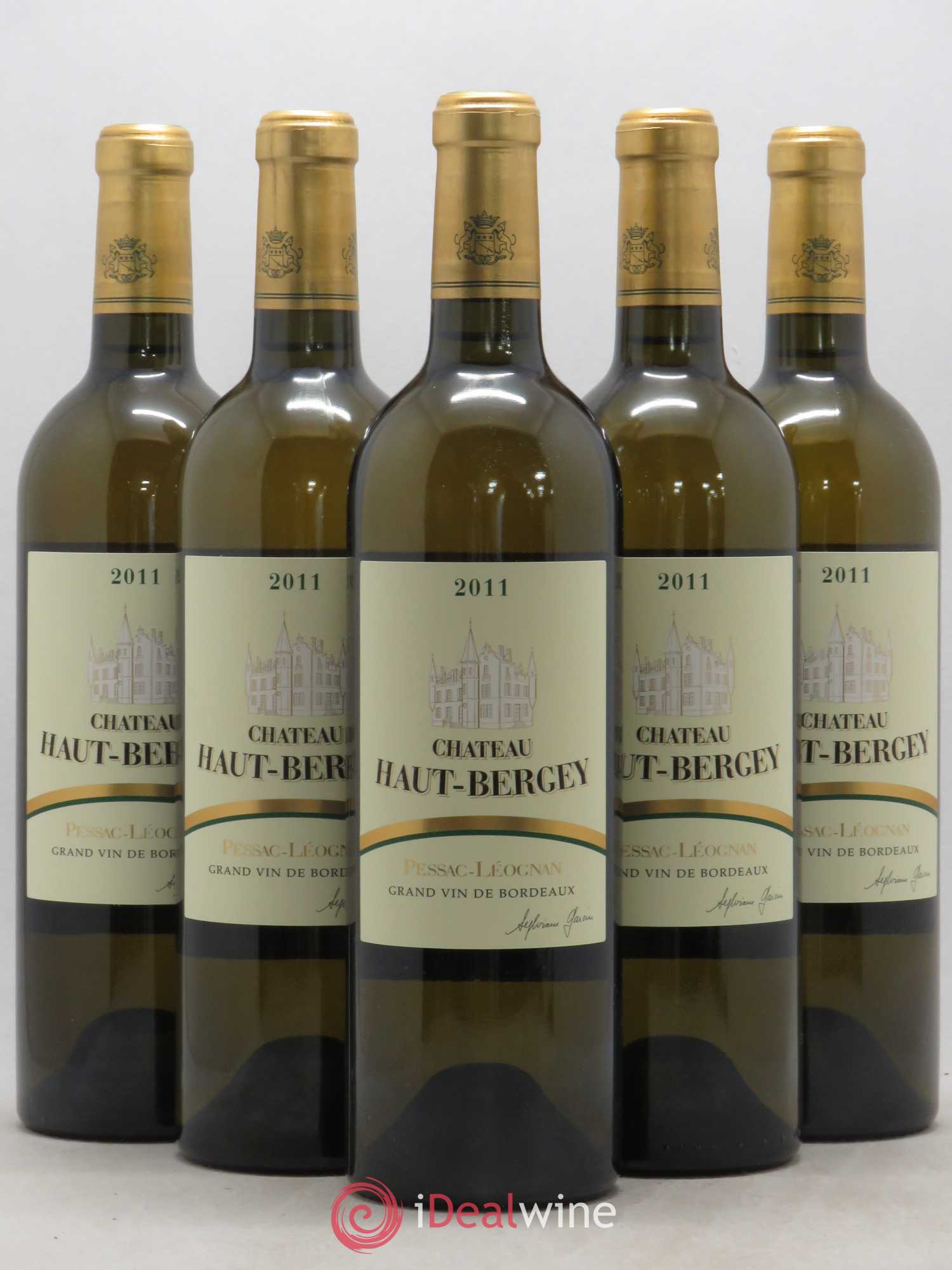 Château Haut-Bergey 2011 - Lot de 5 bouteilles - 0
