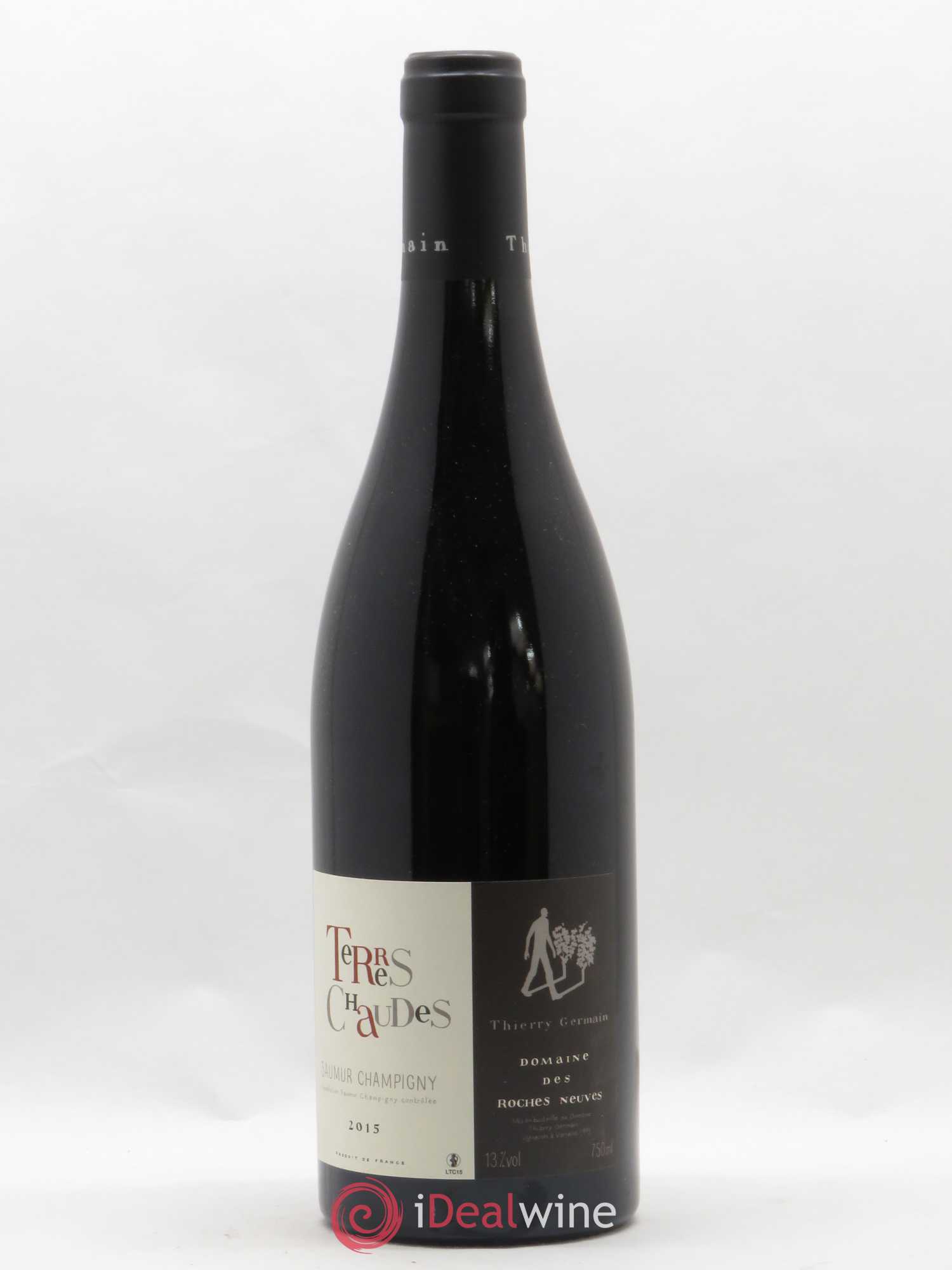 Saumur-Champigny Terres Chaudes Domaine des Roches Neuves - Thierry Germain 2015 - Lot de 1 bouteille - 0