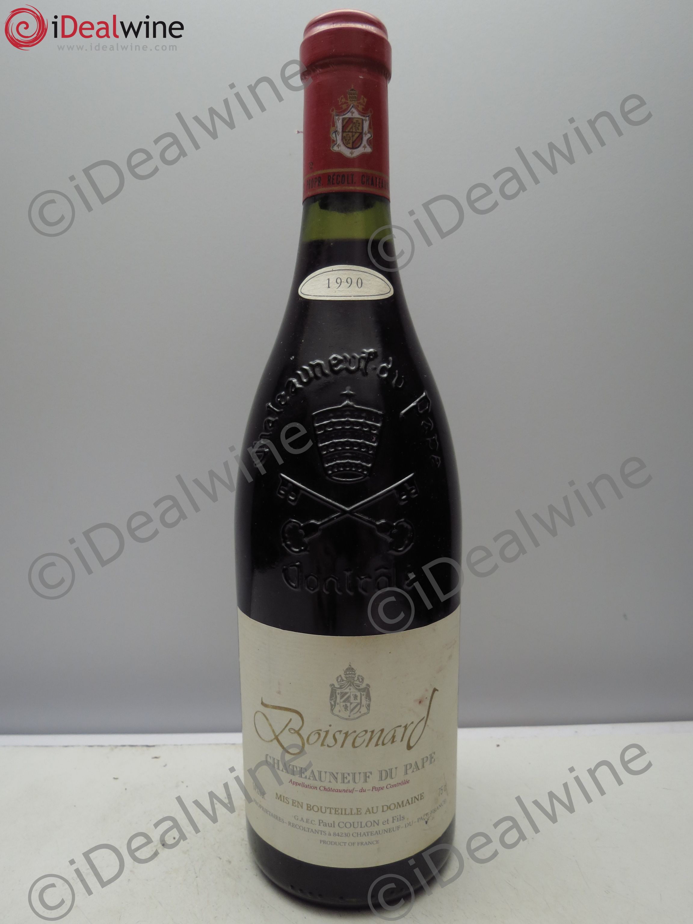 Châteauneuf-du-Pape Cuvée Boisrenard Beaurenard (Domaine de) 1990 - Lot de 1 bouteille - 0