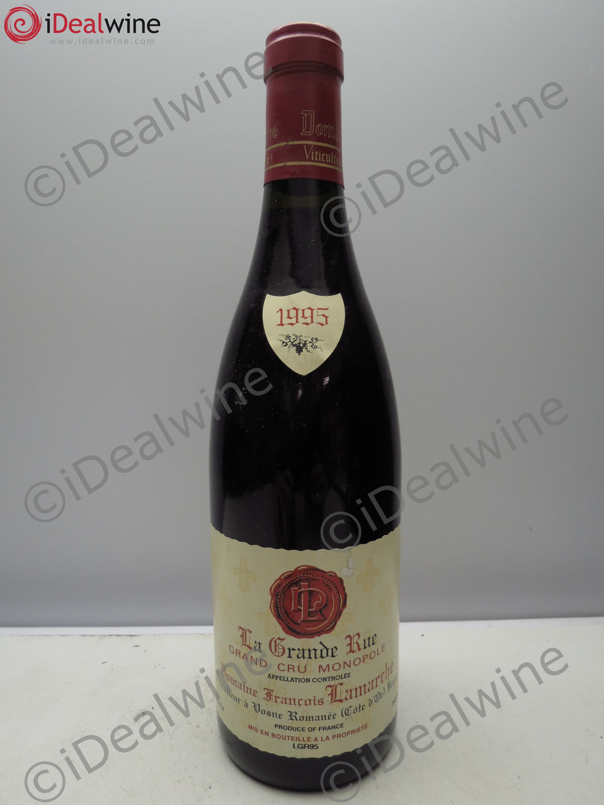 La Grande Rue Grand Cru Lamarche (Domaine) 1995 - Lot de 1 bouteille - 0