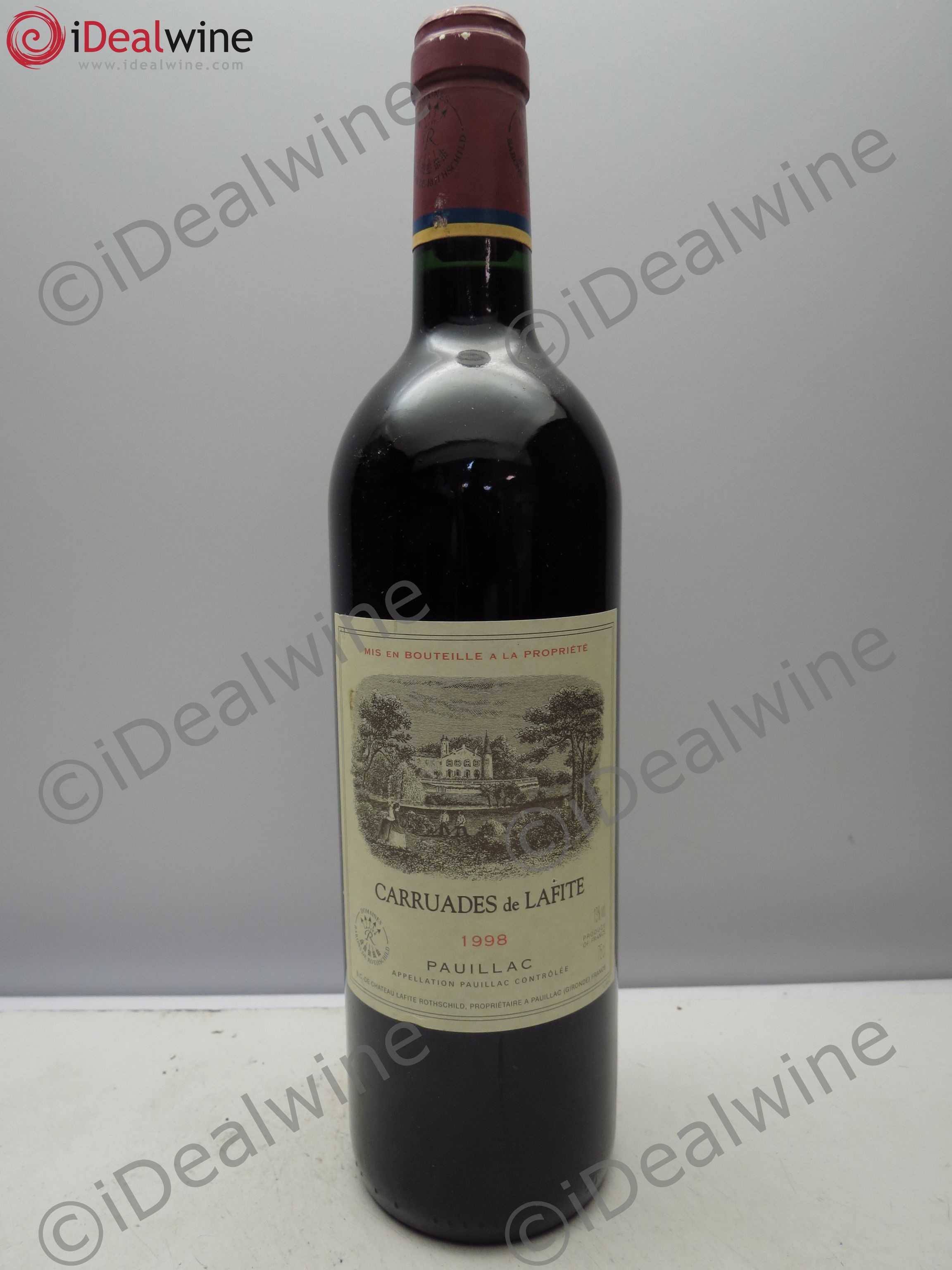 Carruades de Lafite Rothschild Second Vin 1998 - Lot de 1 bouteille - 0