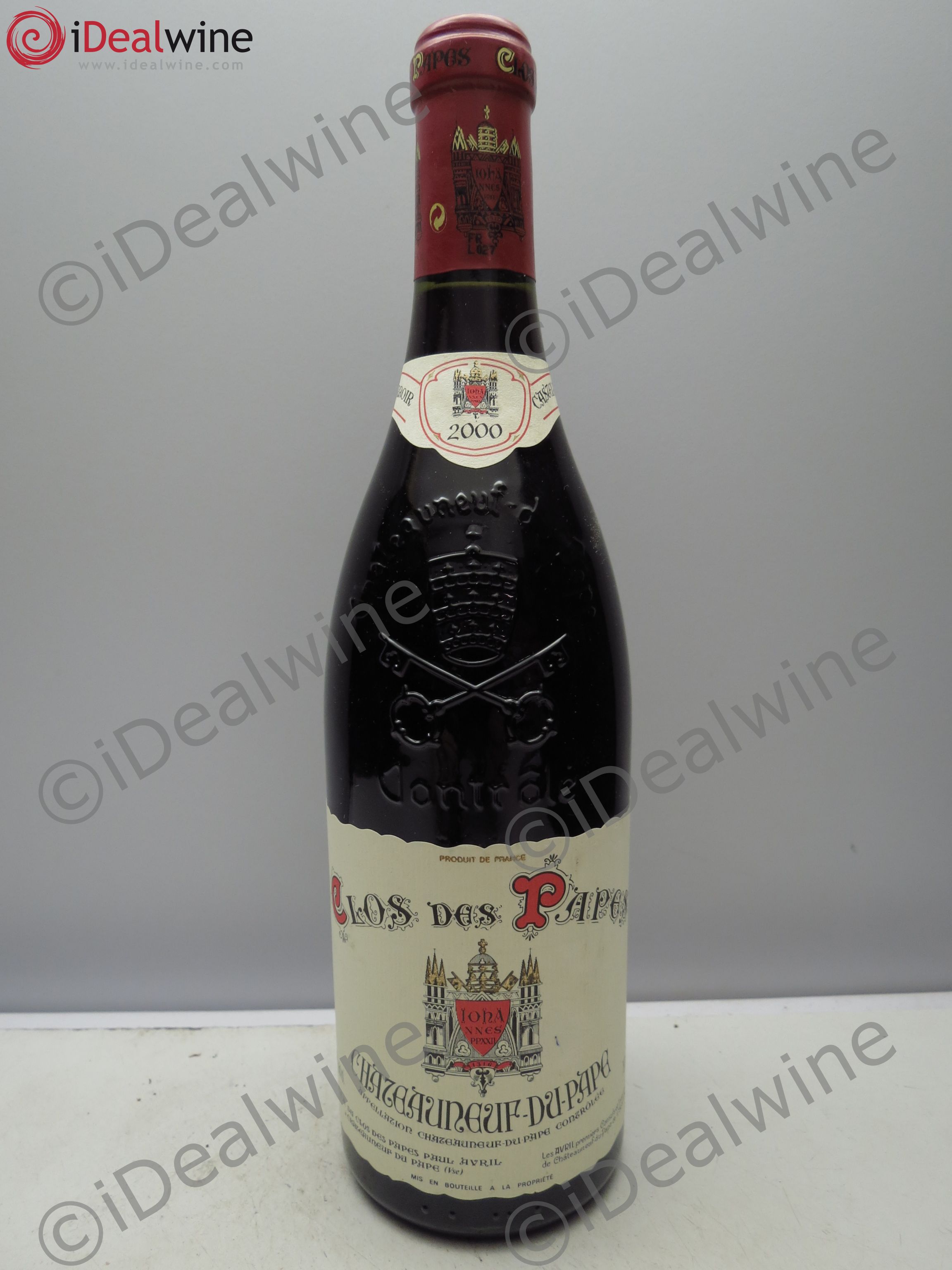 Châteauneuf-du-Pape Clos des Papes - Paul Avril 2000 - Lot de 1 bouteille - 0