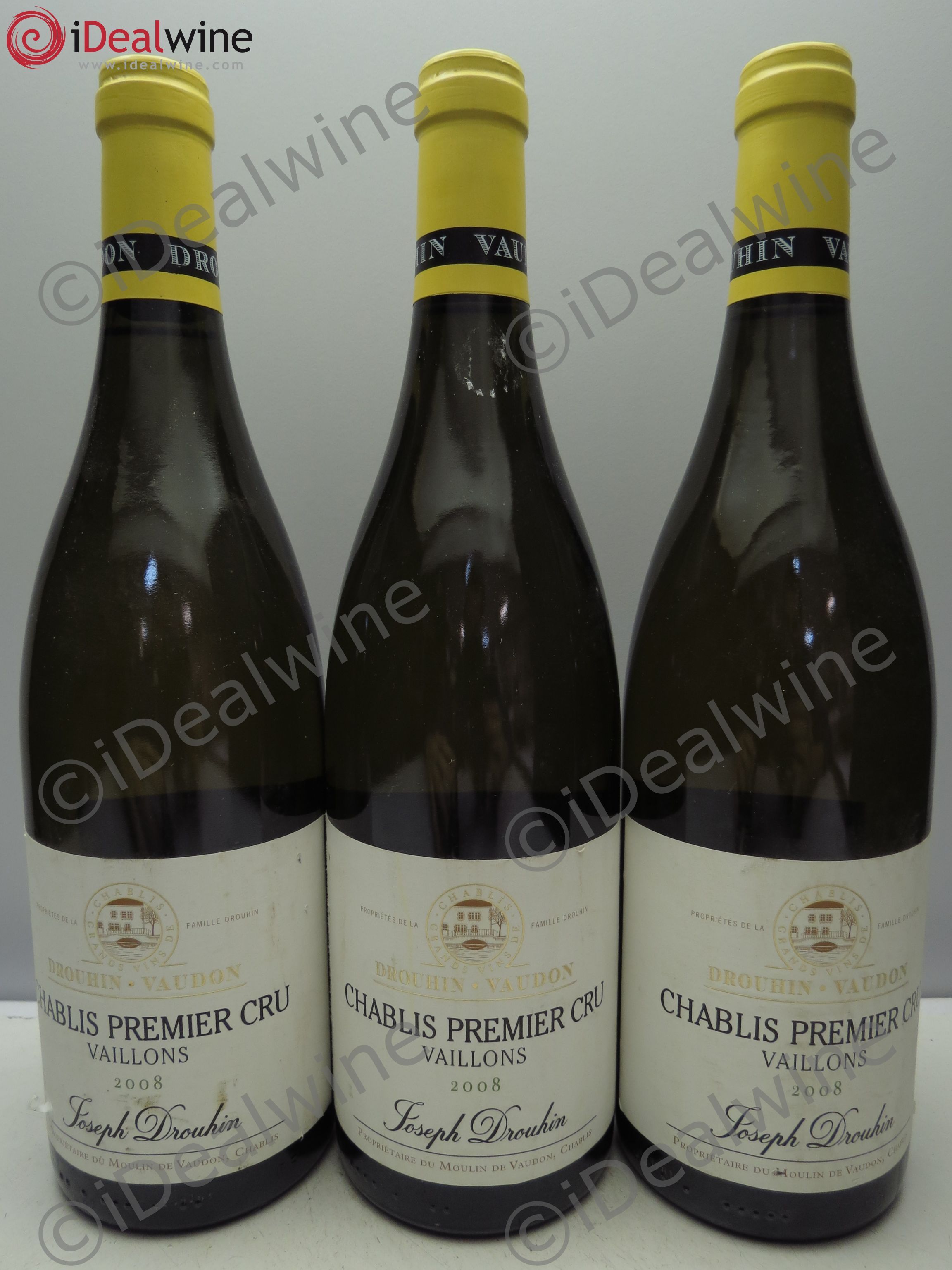 Chablis 1er Cru 2008 - Lot de 3 bouteilles - 0