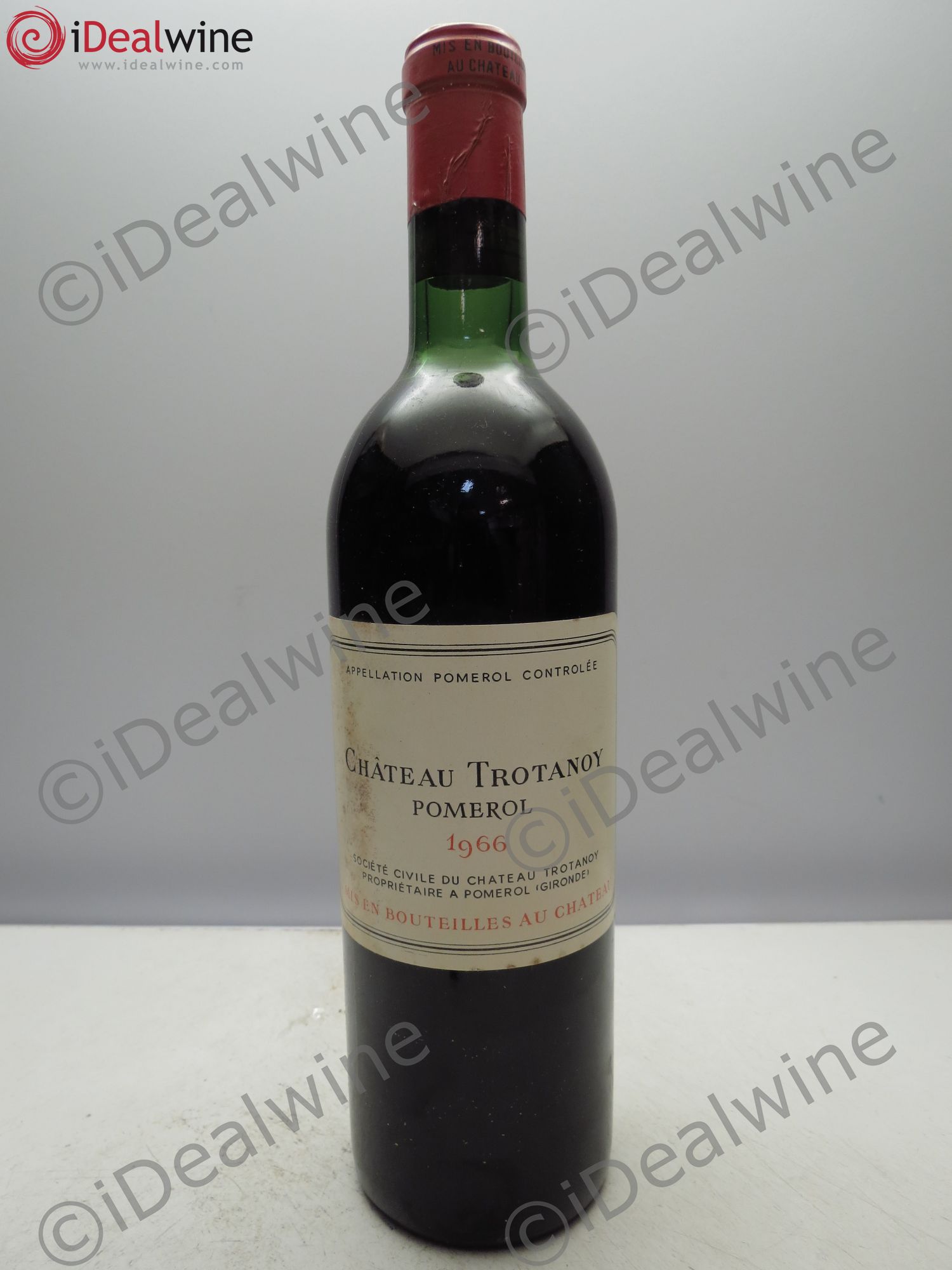 Château Trotanoy 1966 - Lot de 1 bouteille - 0