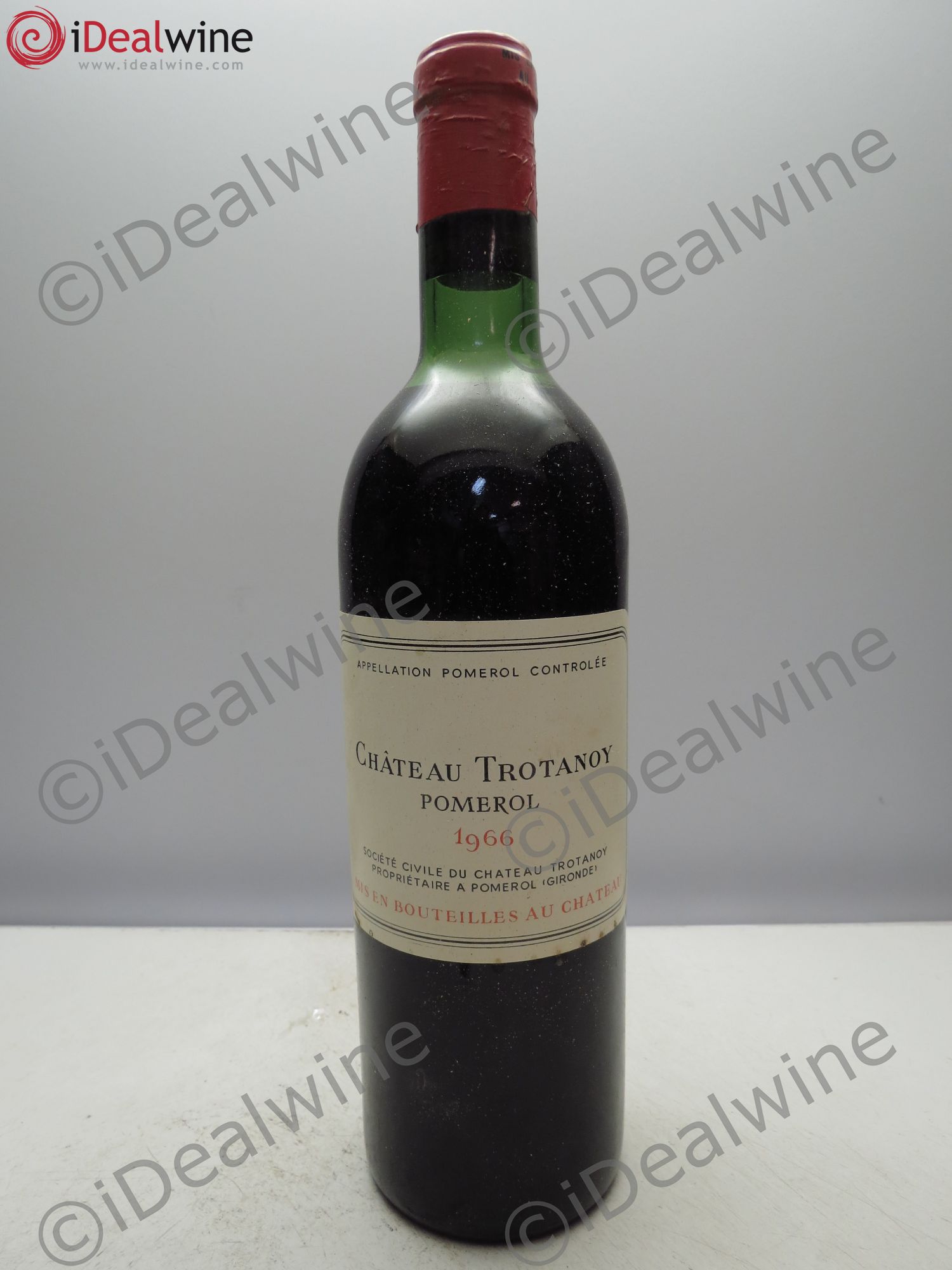 Château Trotanoy 1966 - Lot de 1 bouteille - 0
