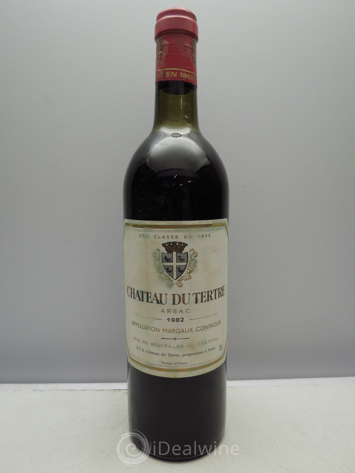 Château du Tertre 5ème Grand Cru Classé 1982 - Lot de 1 bouteille - 0