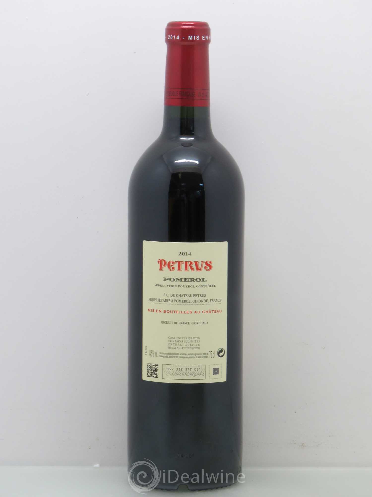 Petrus 2014 - Lot de 1 bouteille - 1