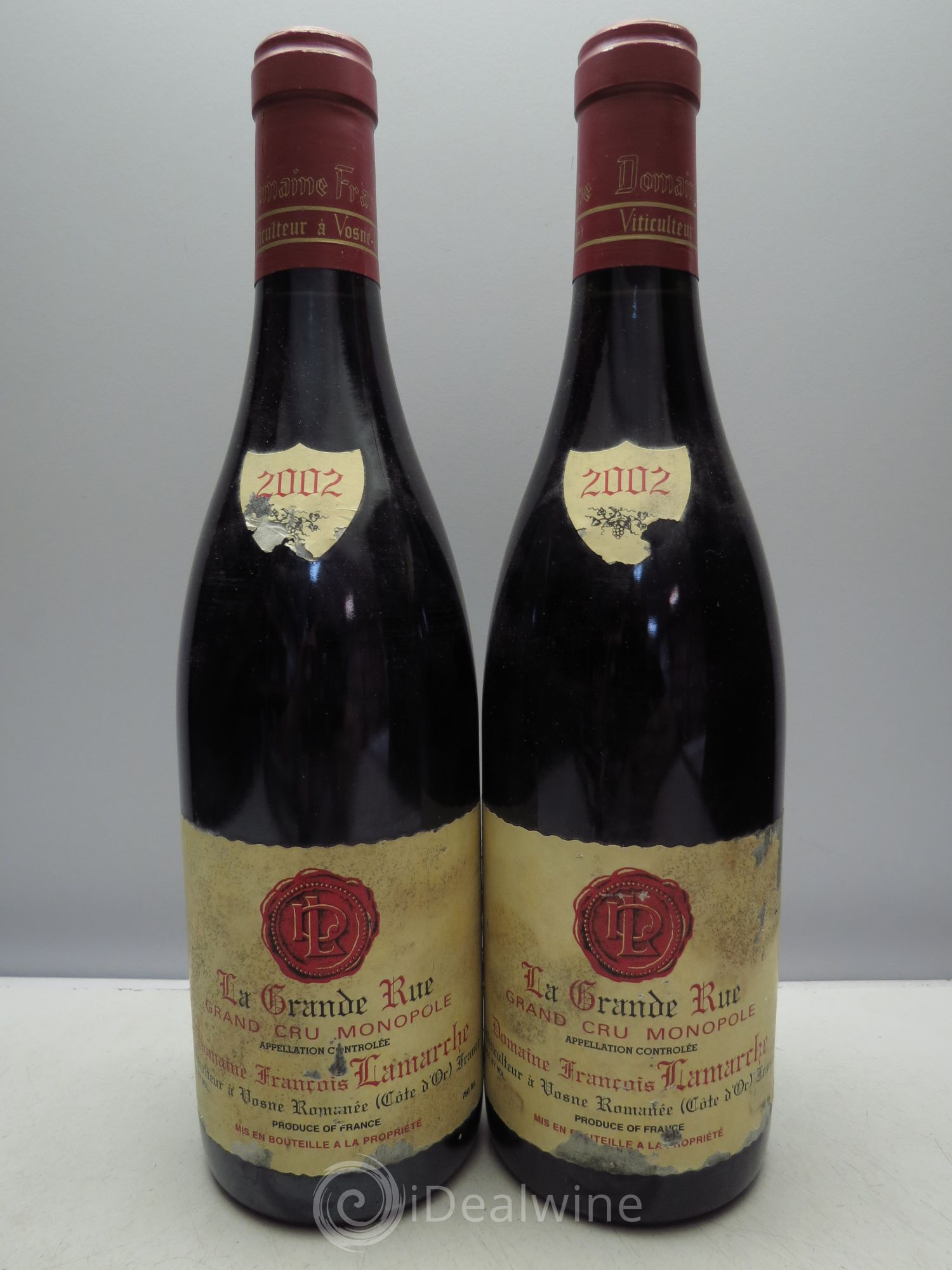 La Grande Rue Grand Cru Lamarche (Domaine) 2002 - Lot de 2 bouteilles - 0