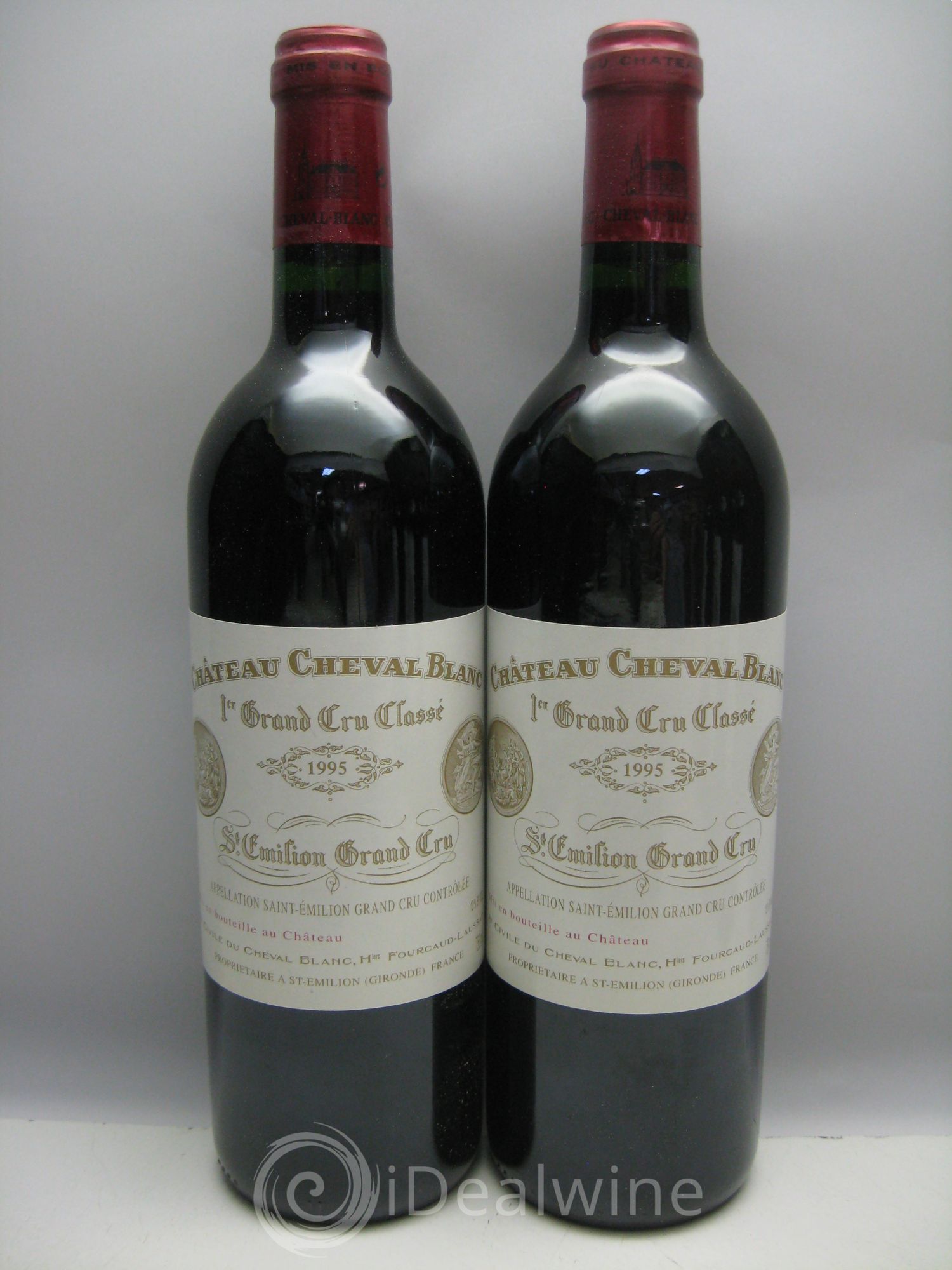 Château Cheval Blanc 1er Grand Cru Classé A 1995 - Lot de 12 bouteilles - 2
