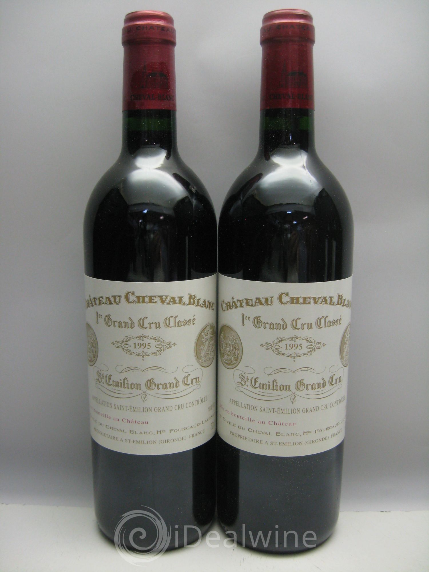 Château Cheval Blanc 1er Grand Cru Classé A 1995 - Lot de 12 bouteilles - 4