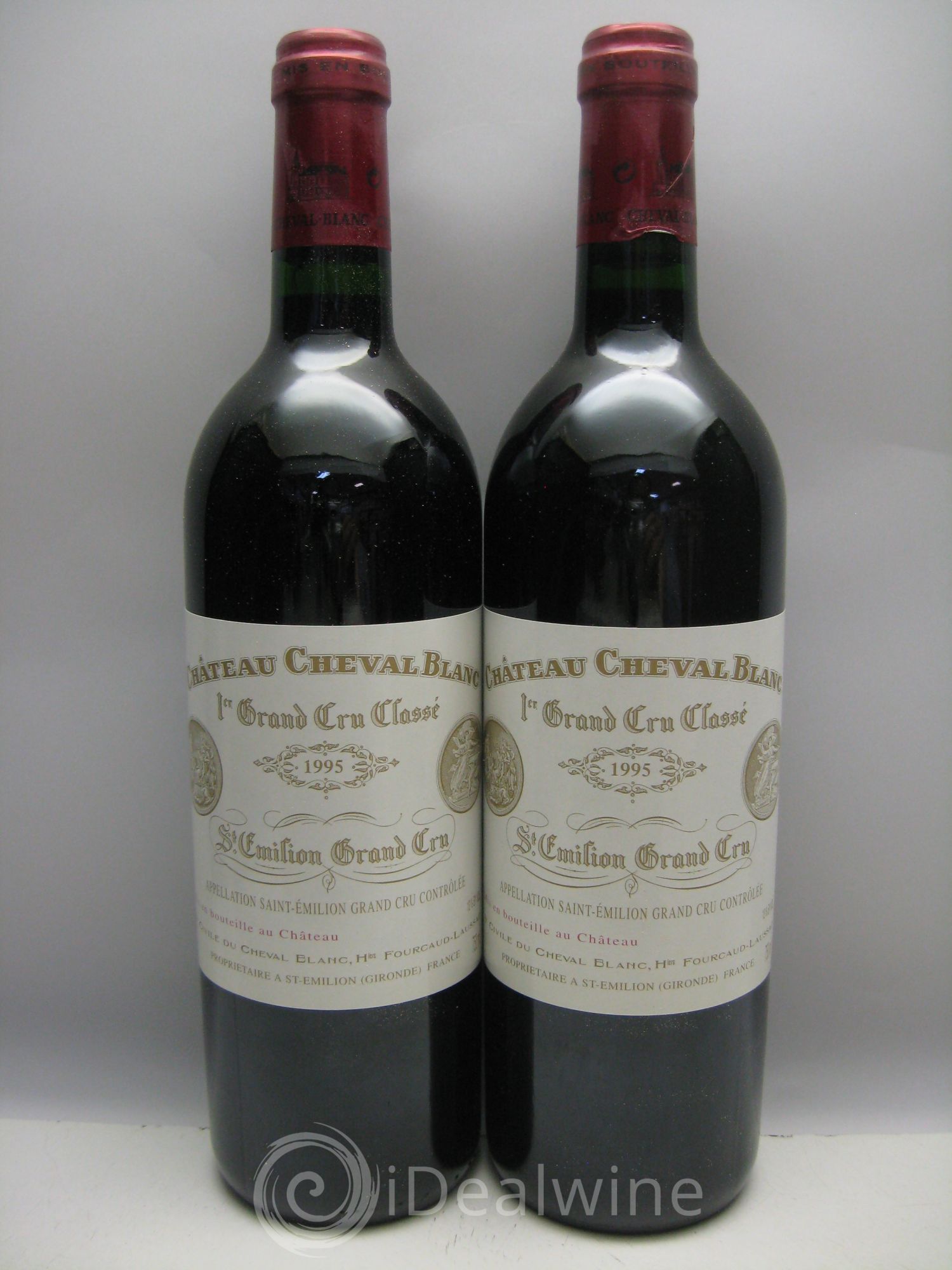 Château Cheval Blanc 1er Grand Cru Classé A 1995 - Lot de 12 bouteilles - 5