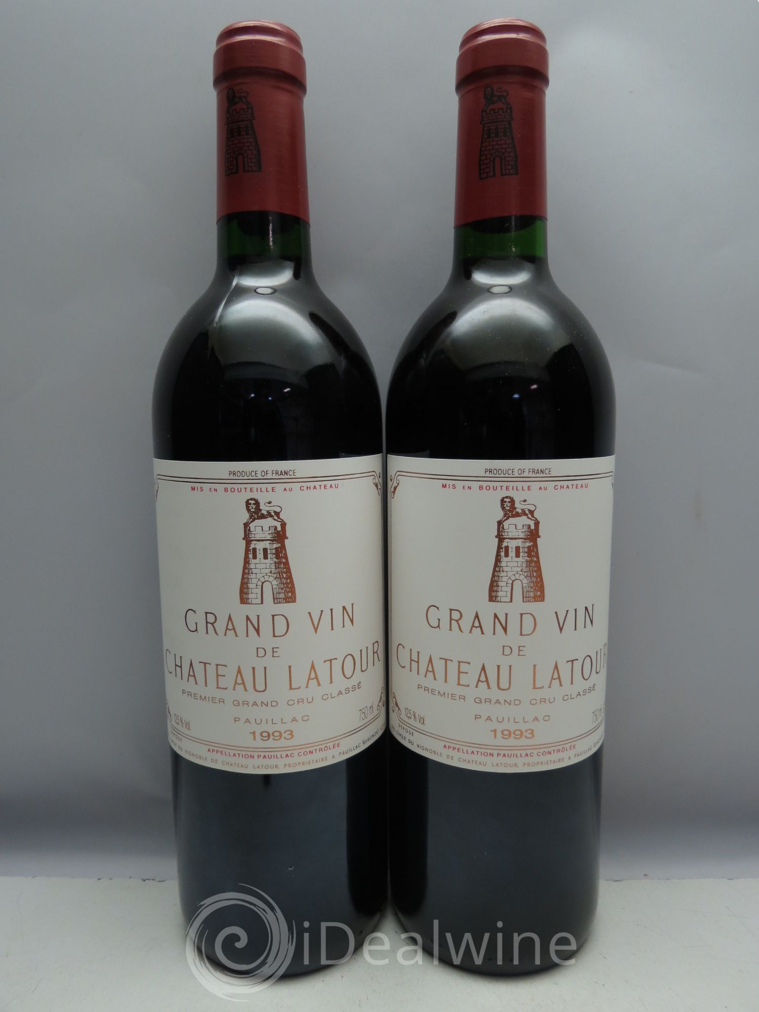Château Latour 1er Grand Cru Classé 1993 - Lot de 6 bouteilles - 1