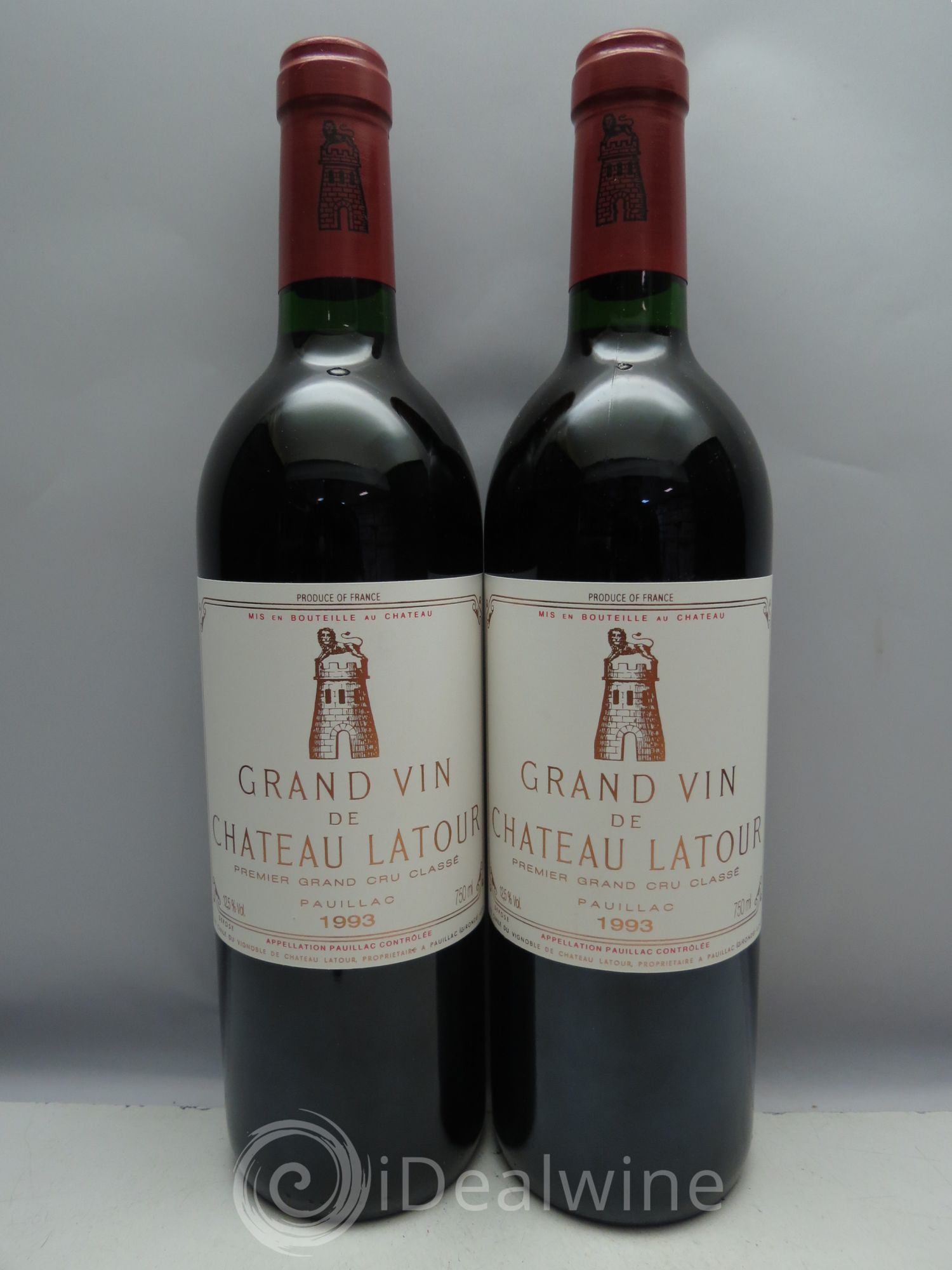 Château Latour 1er Grand Cru Classé 1993 - Lot de 6 bouteilles - 2