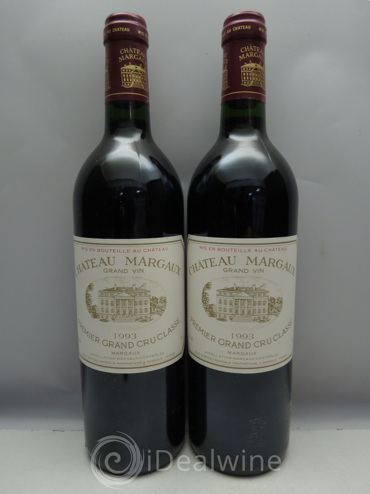 Château Margaux 1er Grand Cru Classé 1993 - Lot de 6 bouteilles - 0