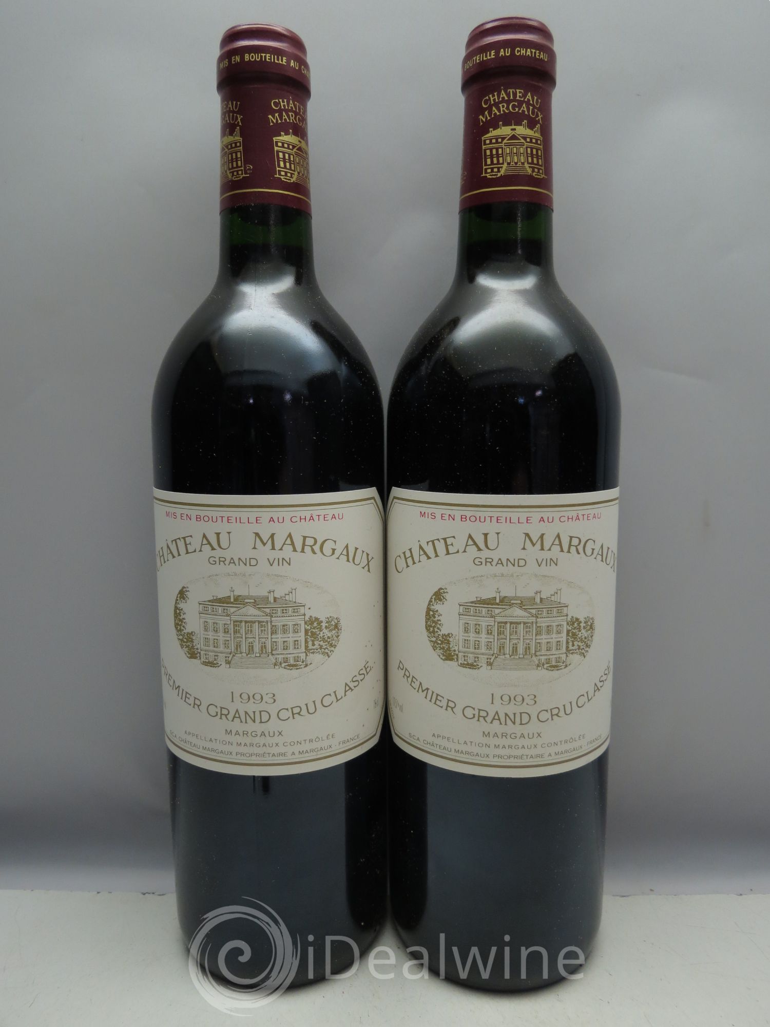 Château Margaux 1er Grand Cru Classé 1993 - Lot de 6 bouteilles - 1