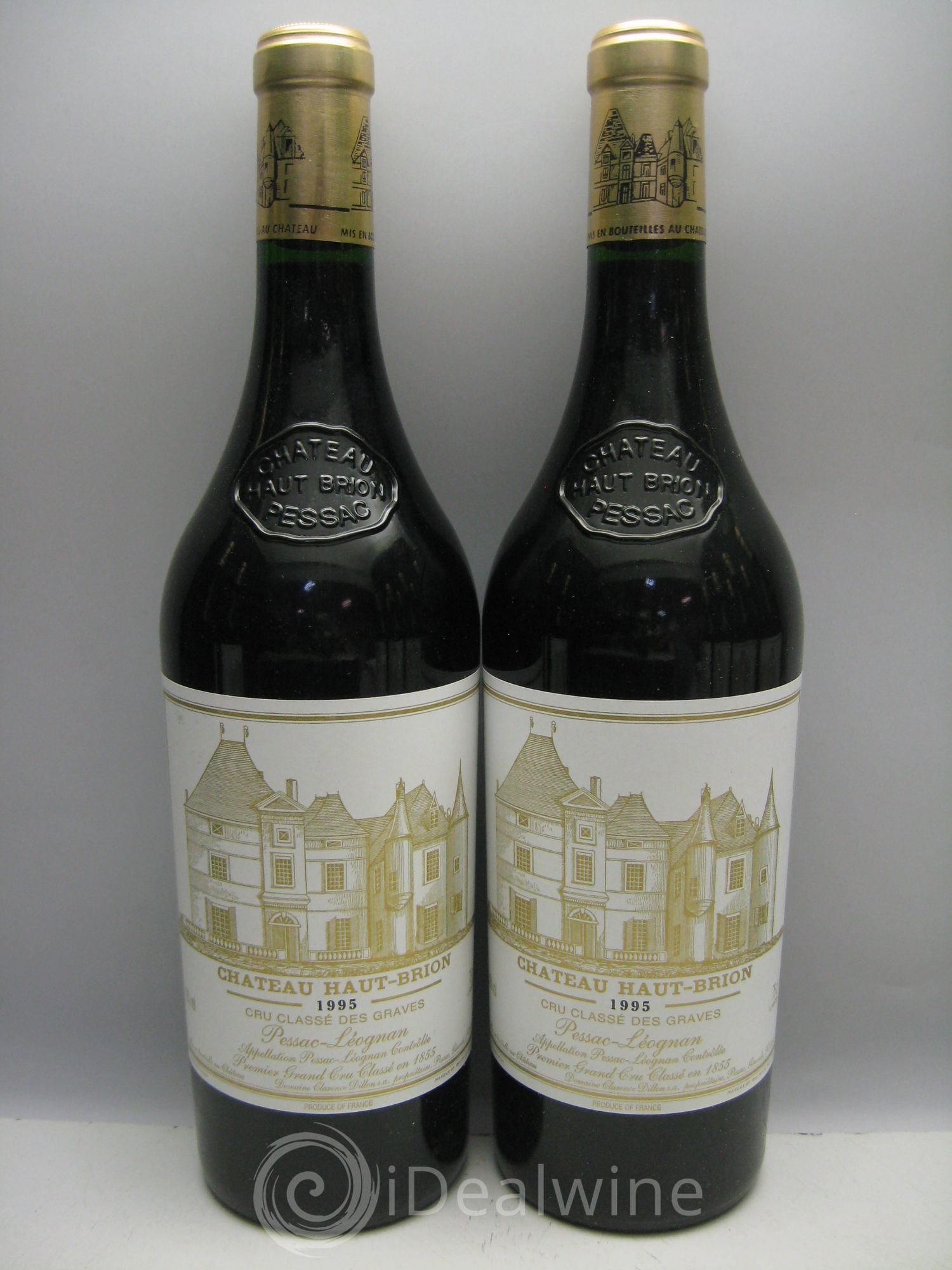 Château Haut Brion 1er Grand Cru Classé 1995 - Lot de 12 bouteilles - 1