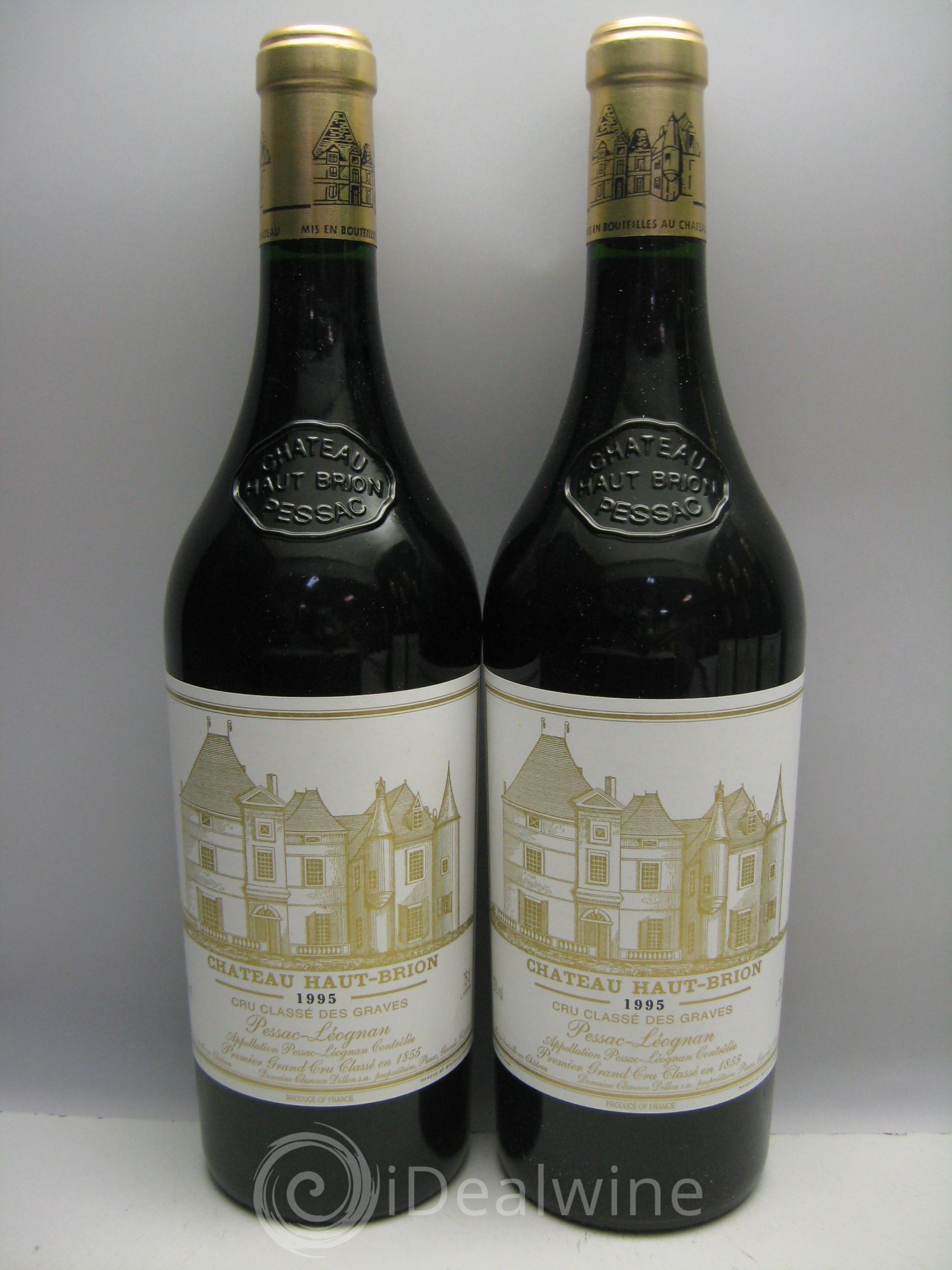 Château Haut Brion 1er Grand Cru Classé 1995 - Lot de 12 bouteilles - 2