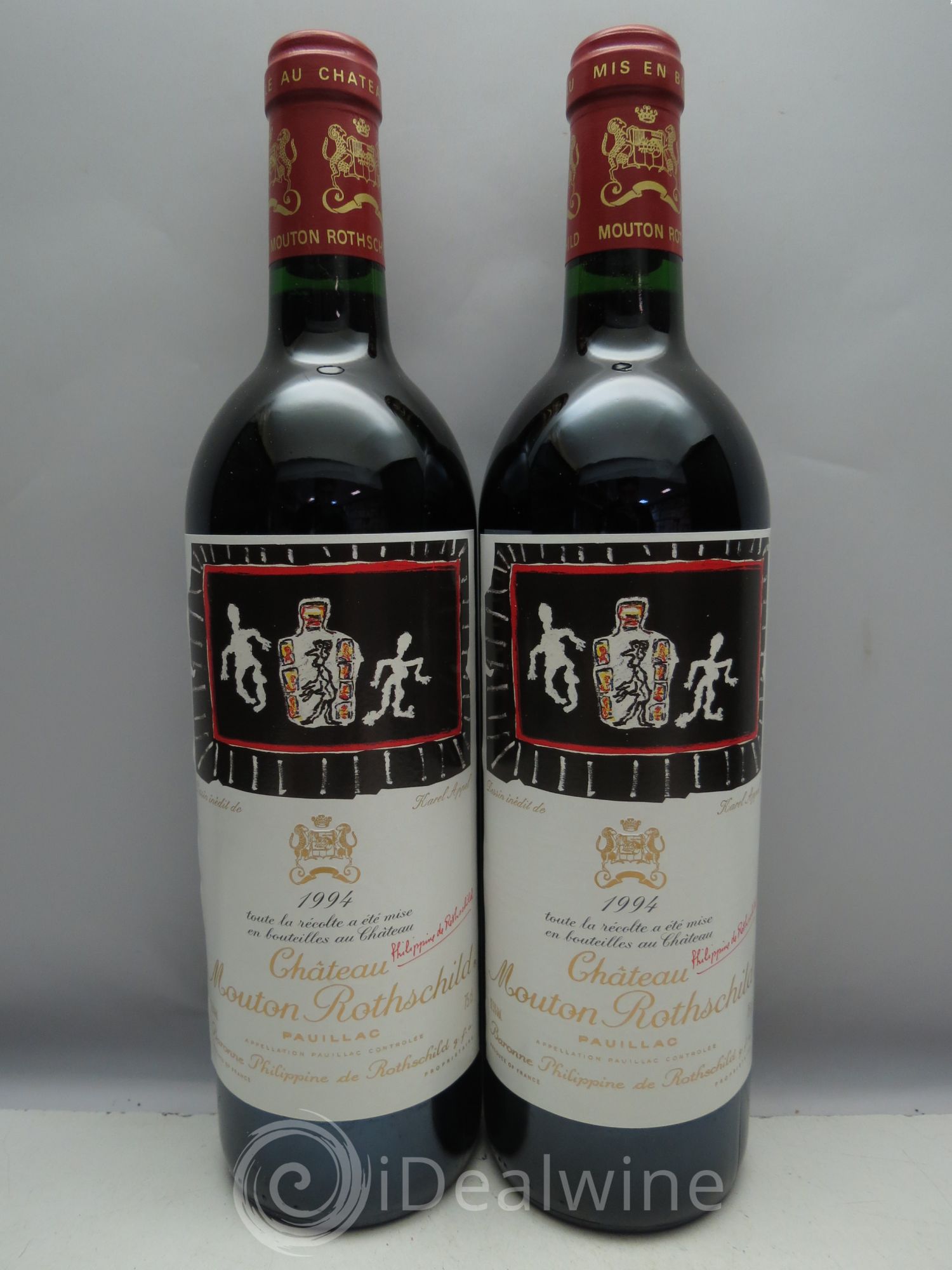 Château Mouton Rothschild 1er Grand Cru Classé 1994 - Lot de 12 bouteilles - 1