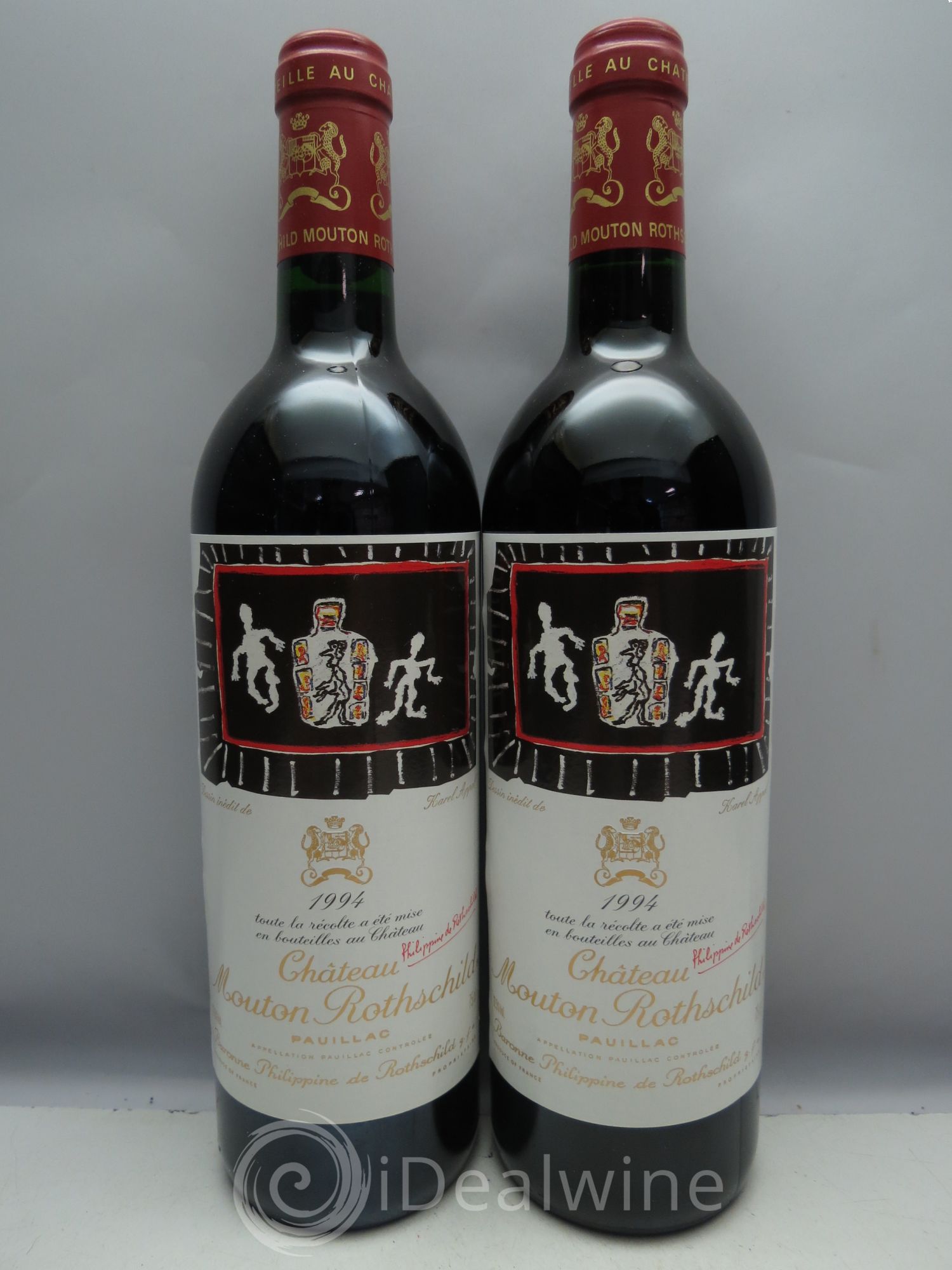 Château Mouton Rothschild 1er Grand Cru Classé 1994 - Lot de 12 bouteilles - 2