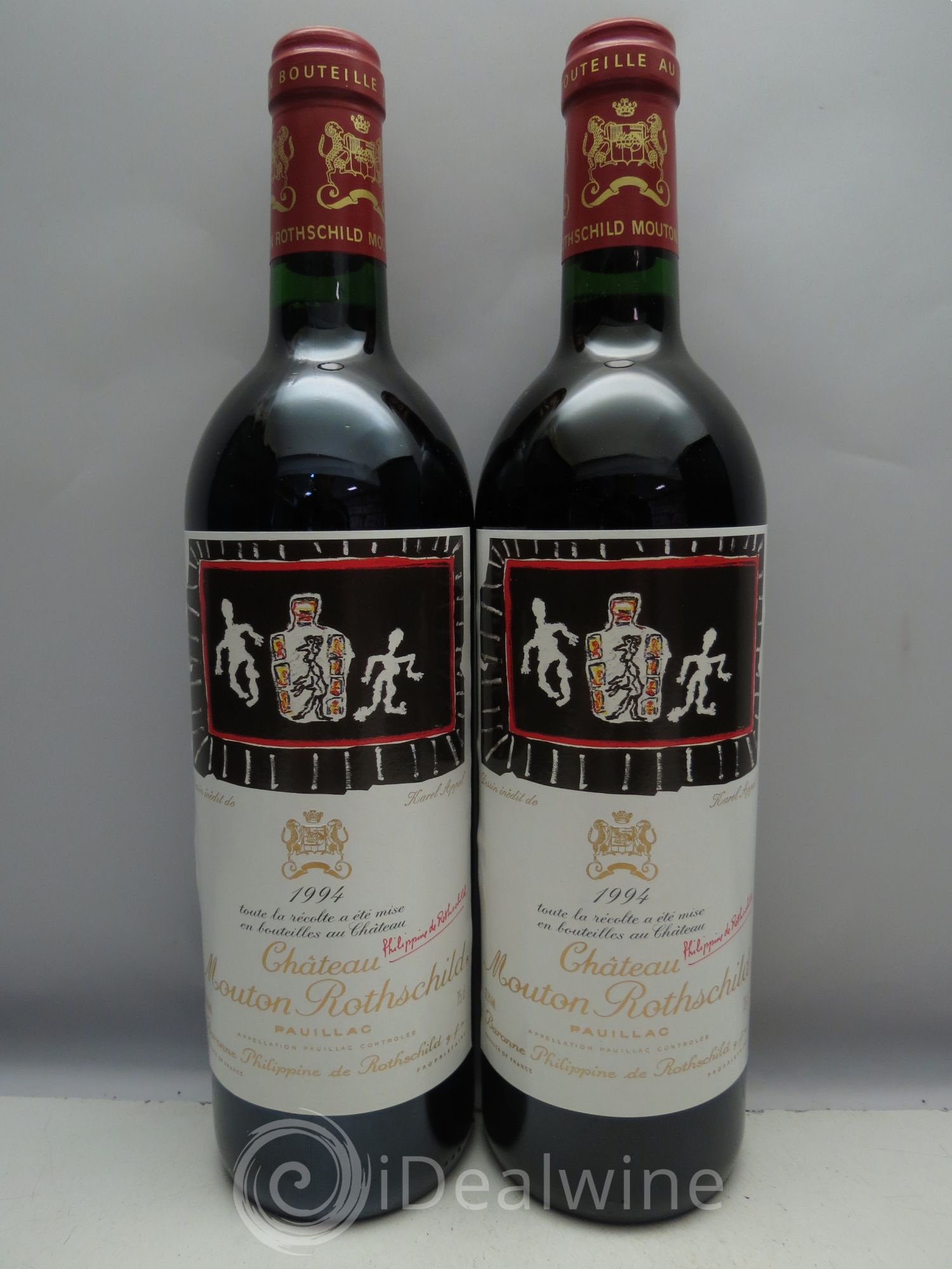 Château Mouton Rothschild 1er Grand Cru Classé 1994 - Lot de 12 bouteilles - 4