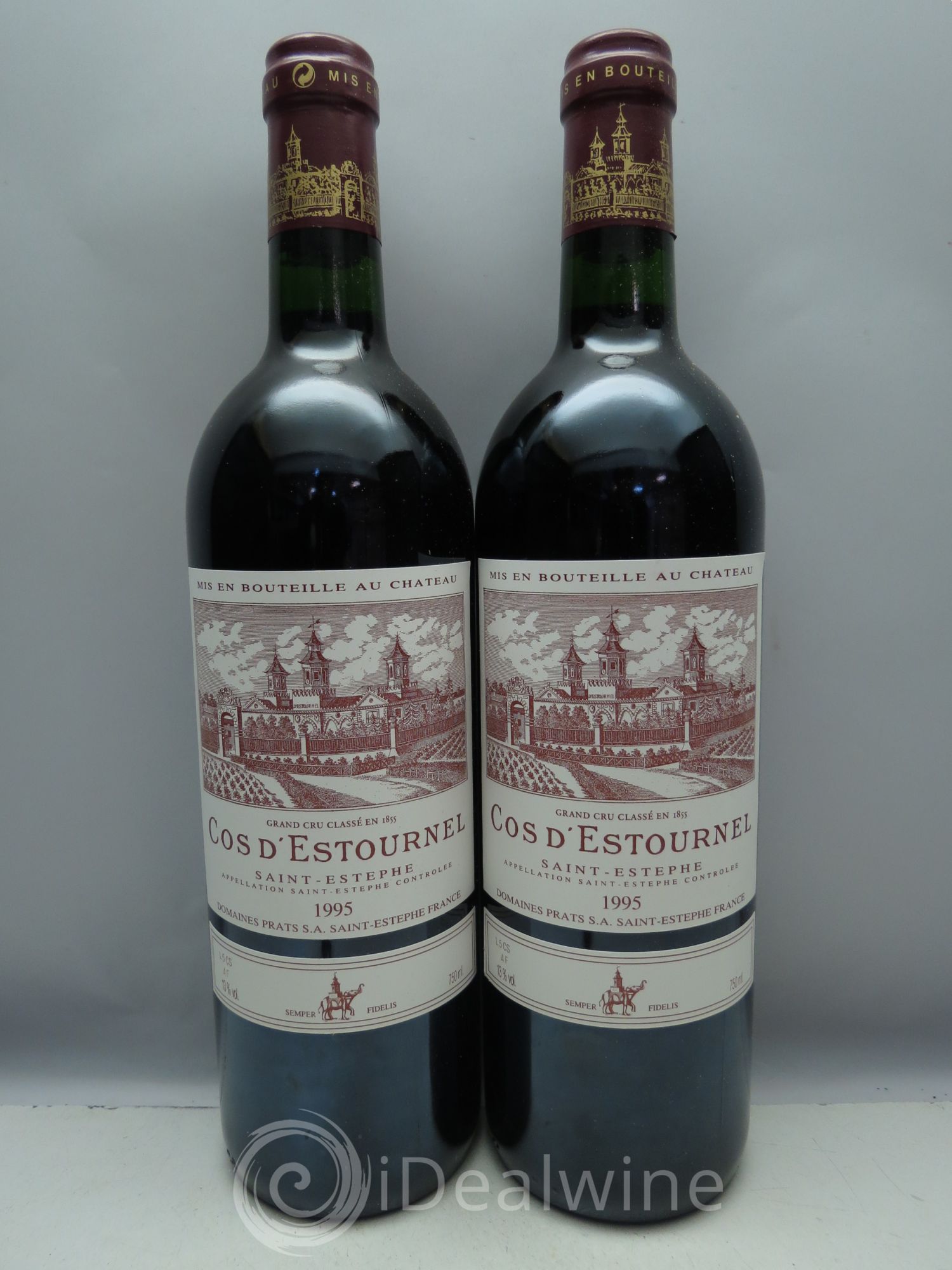 Cos d'Estournel 2ème Grand Cru Classé 1995 - Lot de 12 bouteilles - 0