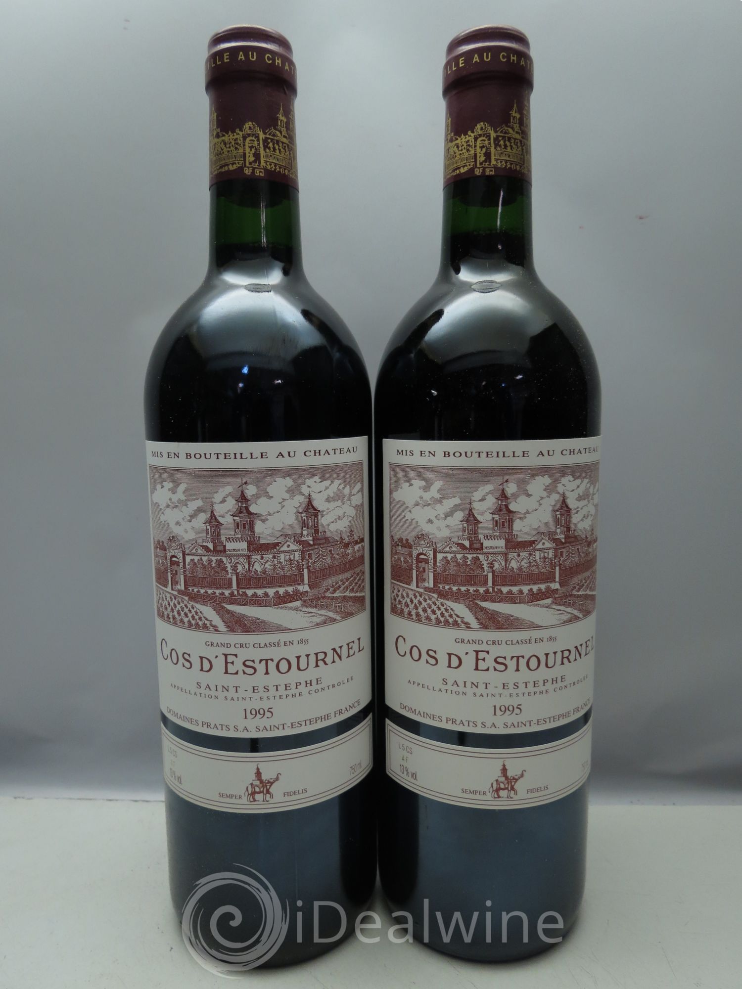 Cos d'Estournel 2ème Grand Cru Classé 1995 - Lot de 12 bouteilles - 0