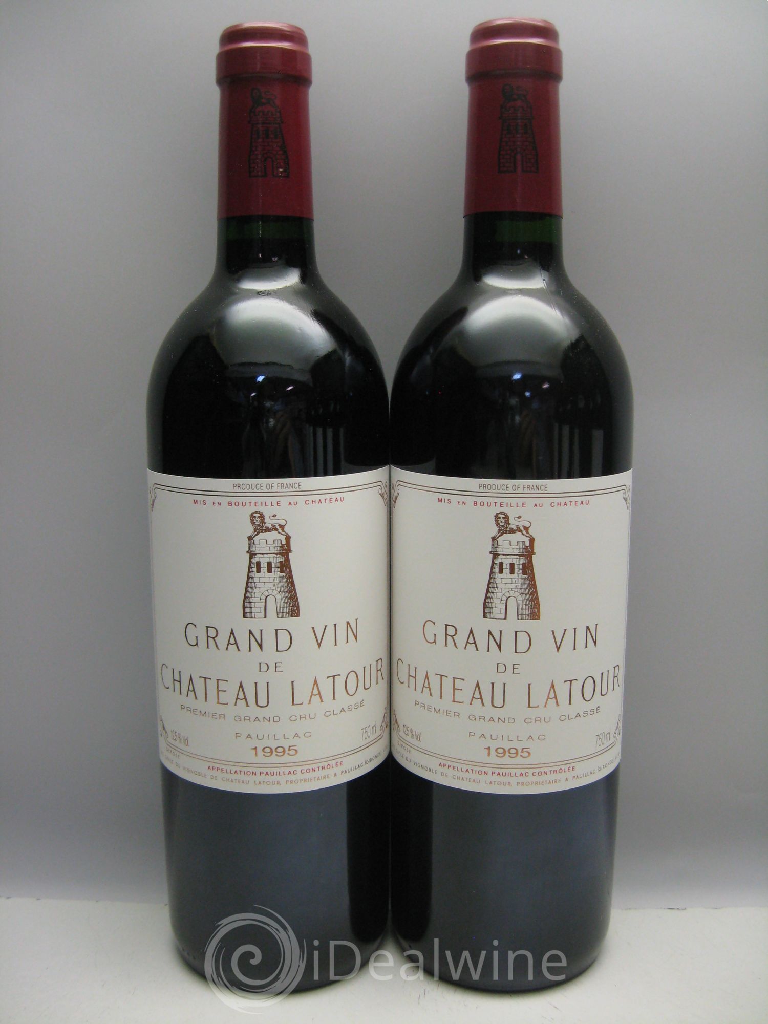 Château Latour 1er Grand Cru Classé 1995 - Lot de 12 bouteilles - 0